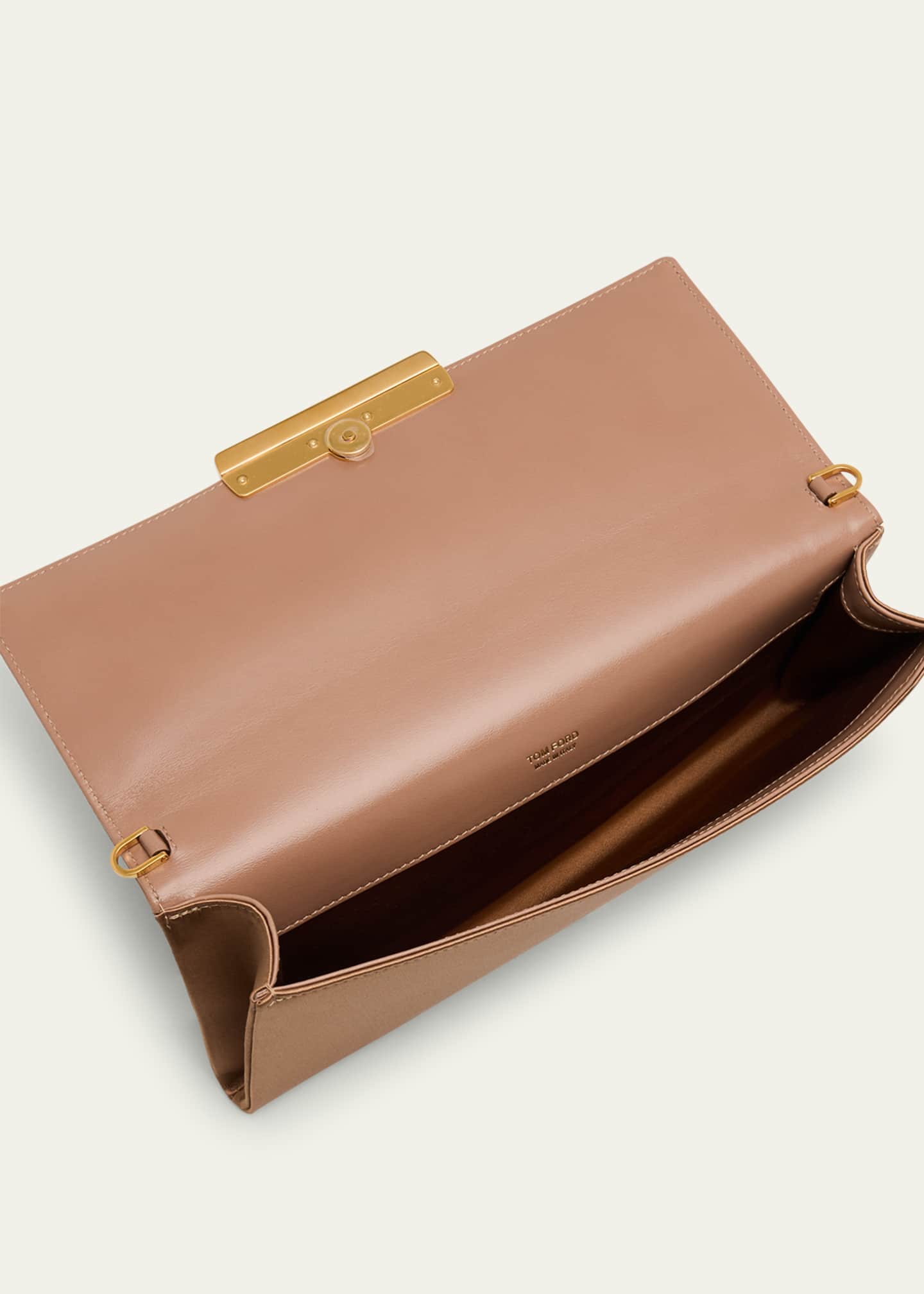 Clutch Bag in Moire Fabric