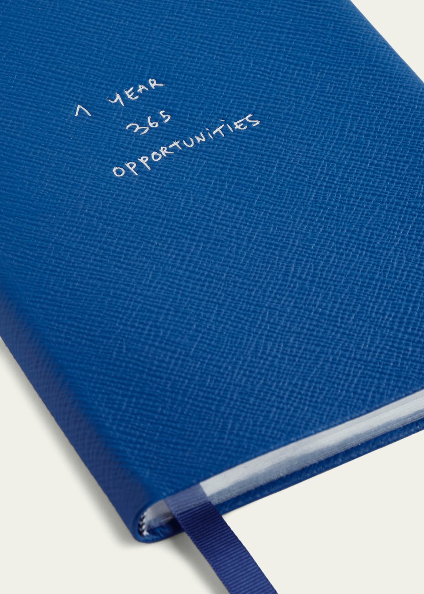 Smythson x Thomas Lelu "365 Opportunities" Soho Notebook in Panama Leather Image 2 of 6