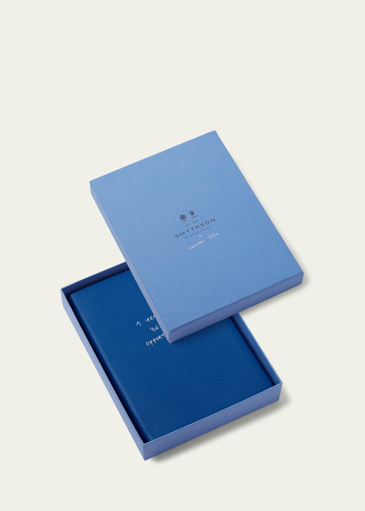 Smythson x Thomas Lelu "365 Opportunities" Soho Notebook in Panama Leather Image 6 of 6