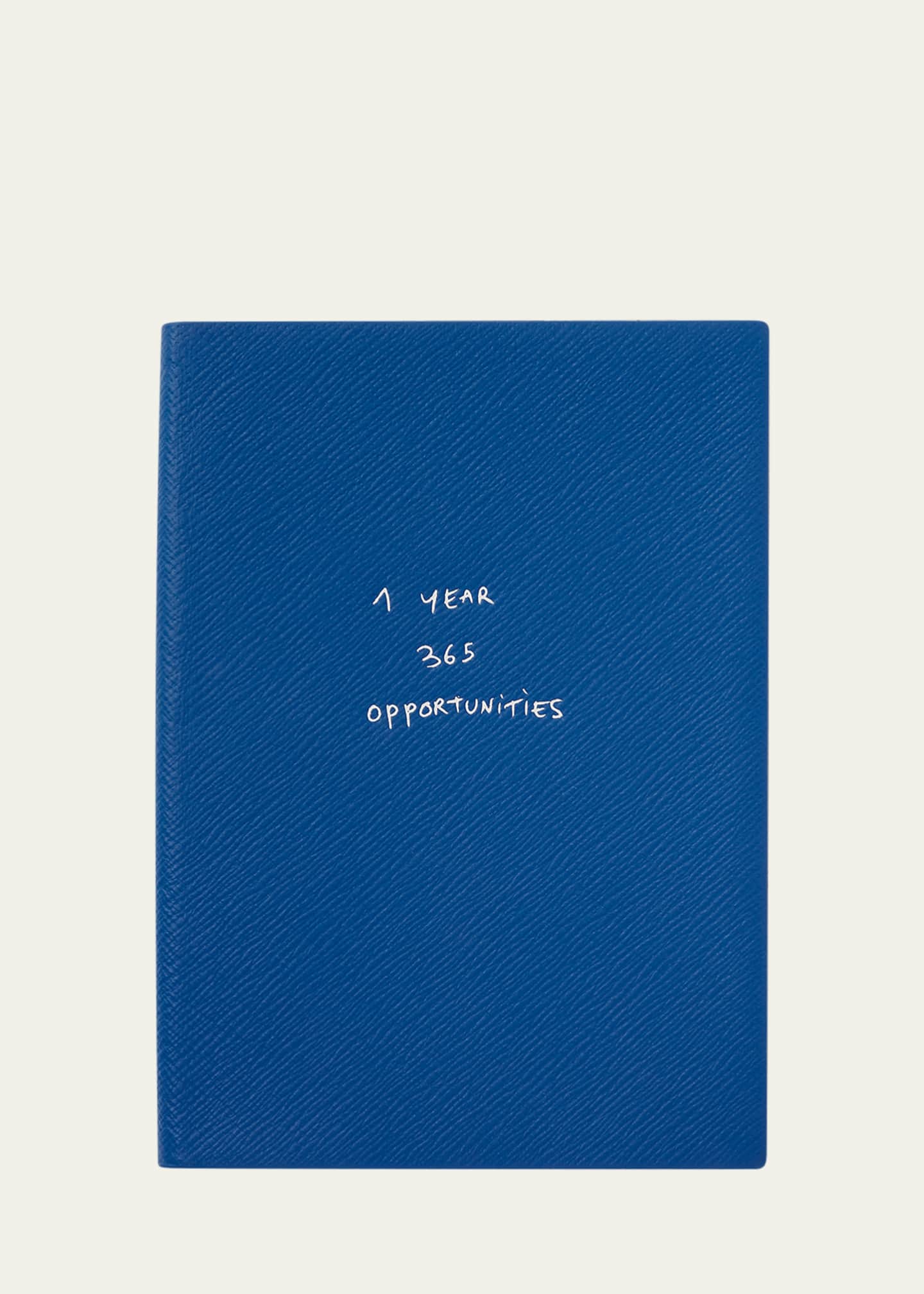 Smythson x Thomas Lelu "365 Opportunities" Soho Notebook in Panama Leather Image 1 of 6