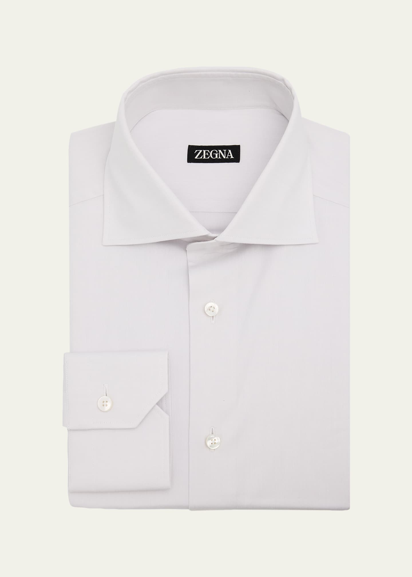 zegna dress shirts Men's Trofeo Cotton Shirt, Bright Blue Solid, Men's, 17.5, Tops Formal & Evening Dress Shirts 100% Cotton This refined shirt is cut from Trofeo Ermenegildo Zegna Blue & White