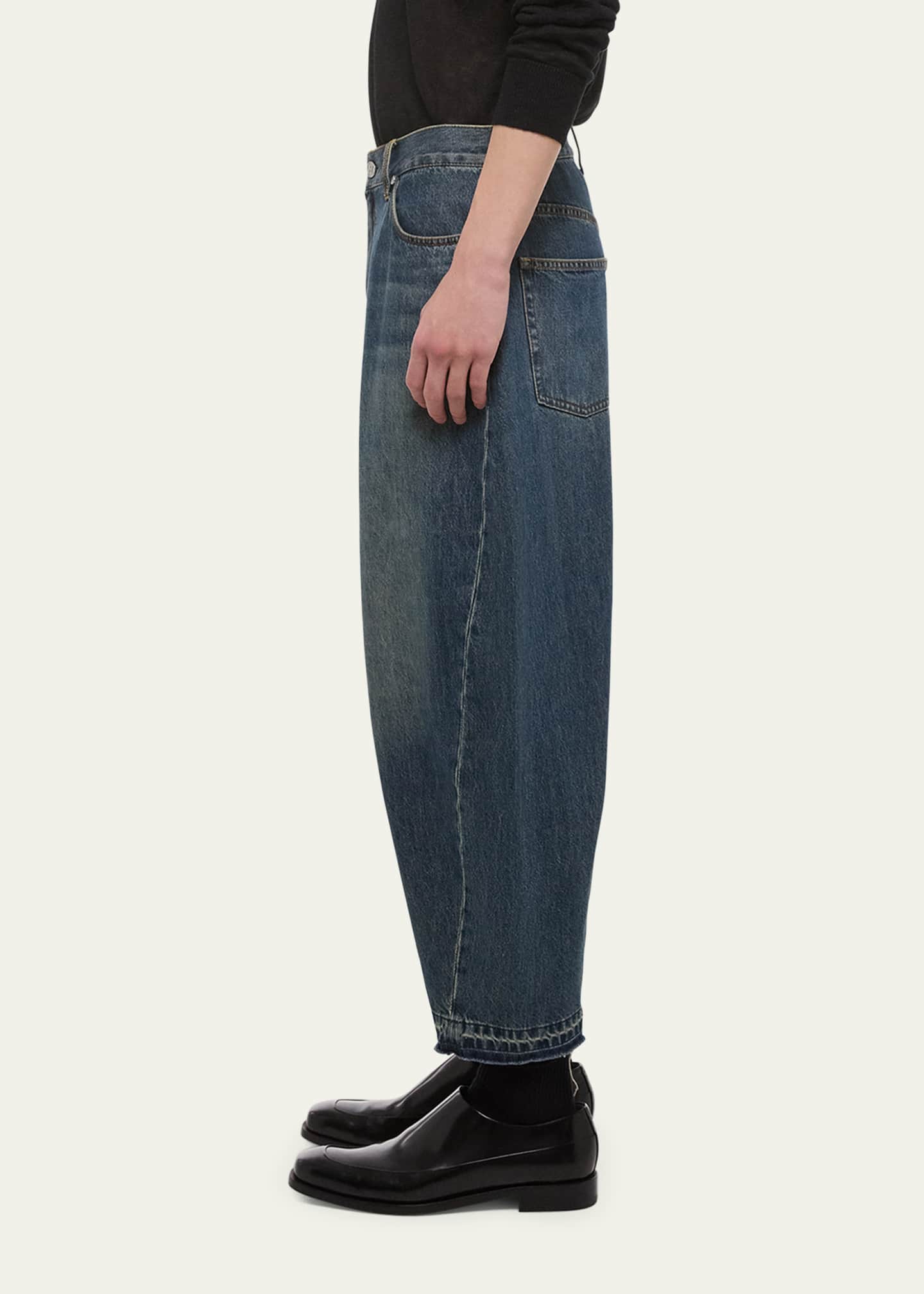 Helmut Lang Men's Cropped Cocoon Jeans Image 4 of 5