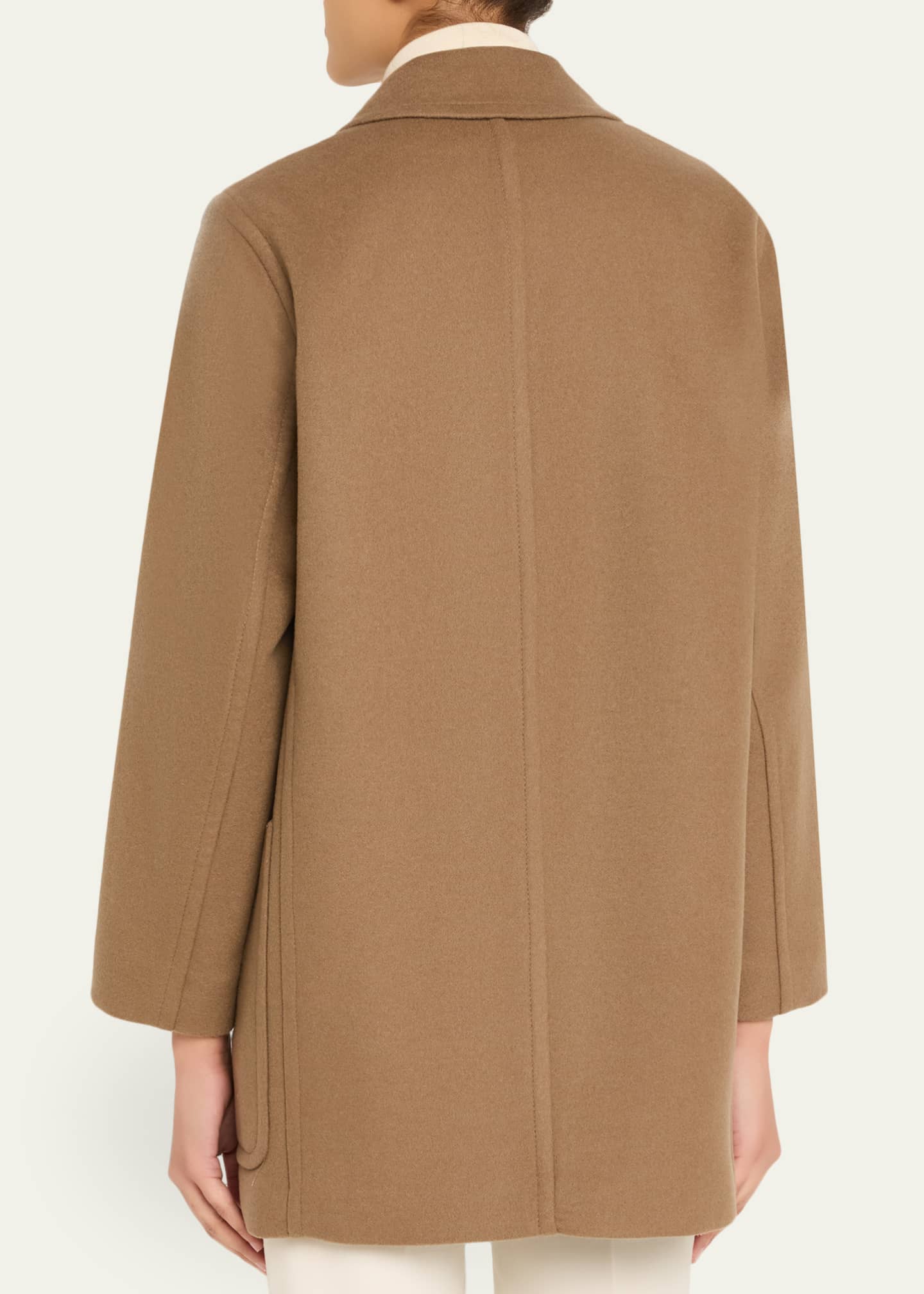 Max Mara Deletta Double-Breasted Wool Cashmere Coat - Bergdorf Goodman