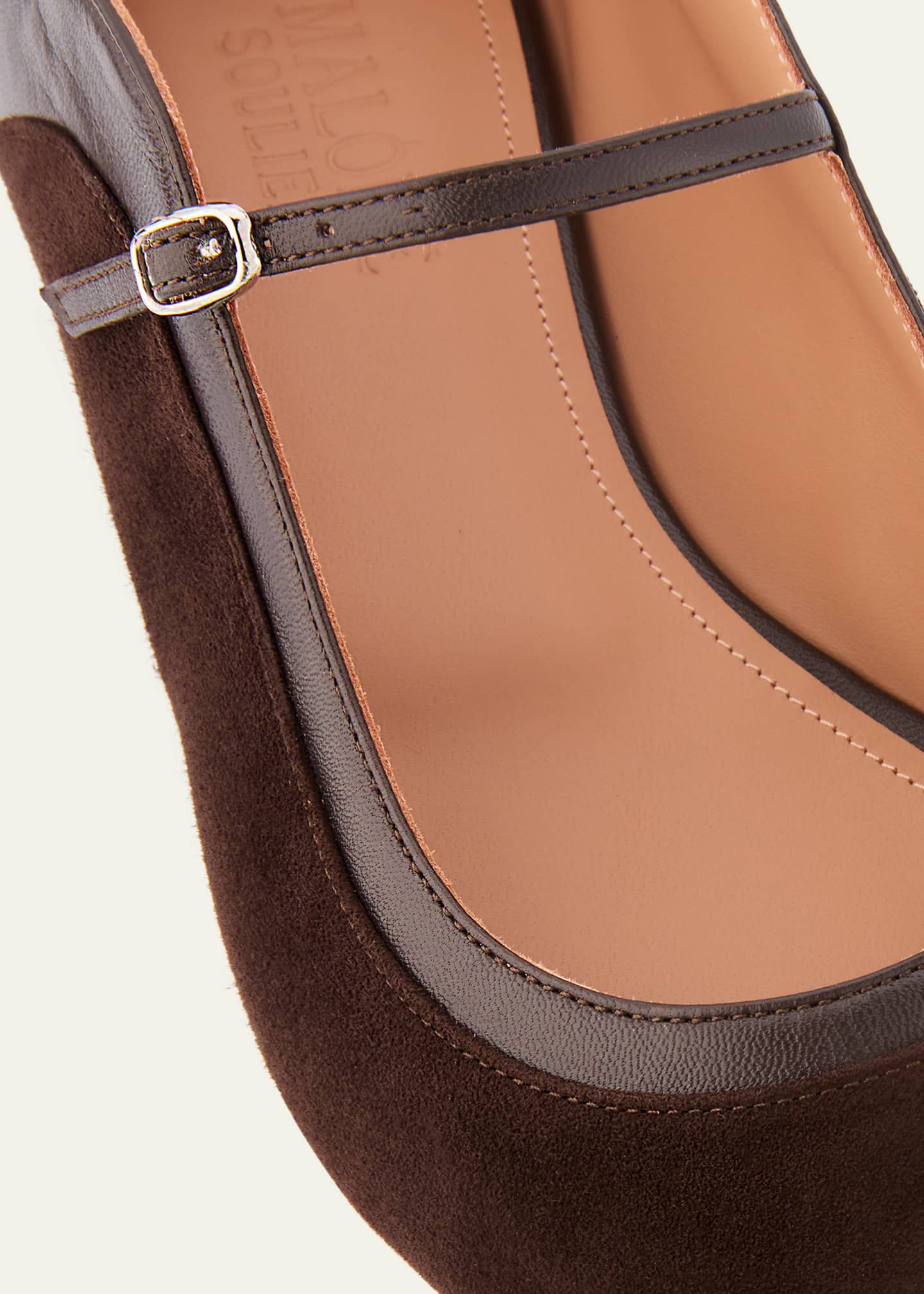 Malone Souliers Corina Monoblock Pointed-Toe Ballerina Flats Image 5 of 6