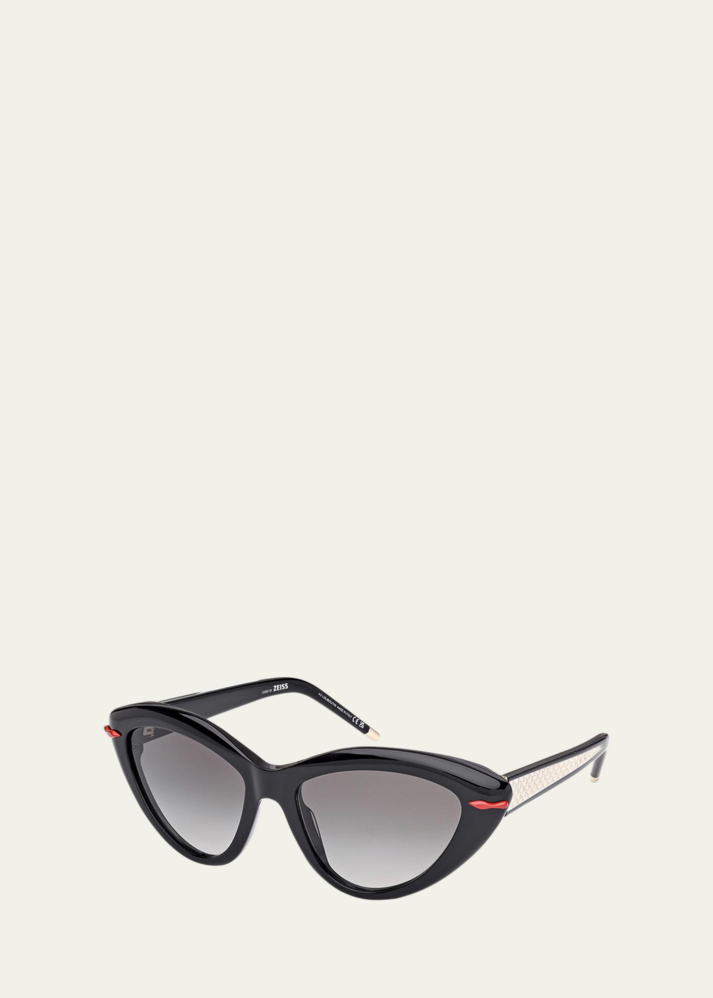 Christian Louboutin Acetate Cat-Eye Sunglasses - Bergdorf Goodman