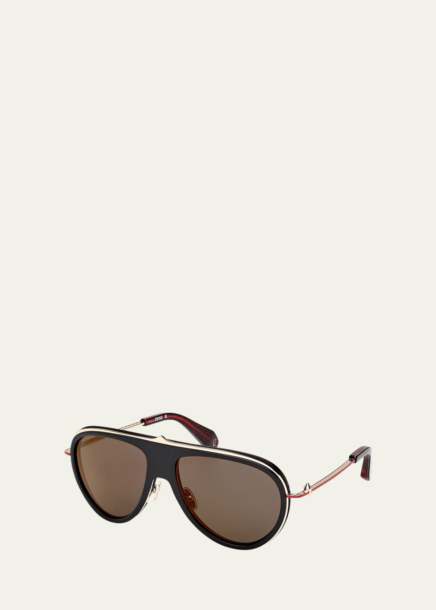 Christian Louboutin Aviator Metal Sunglasses Image 2 of 5