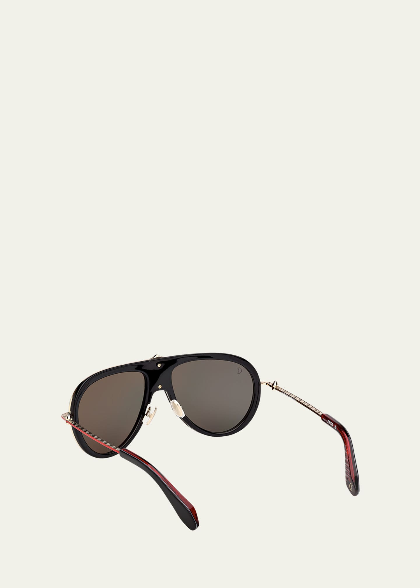 Christian Louboutin Aviator Metal Sunglasses Image 4 of 5