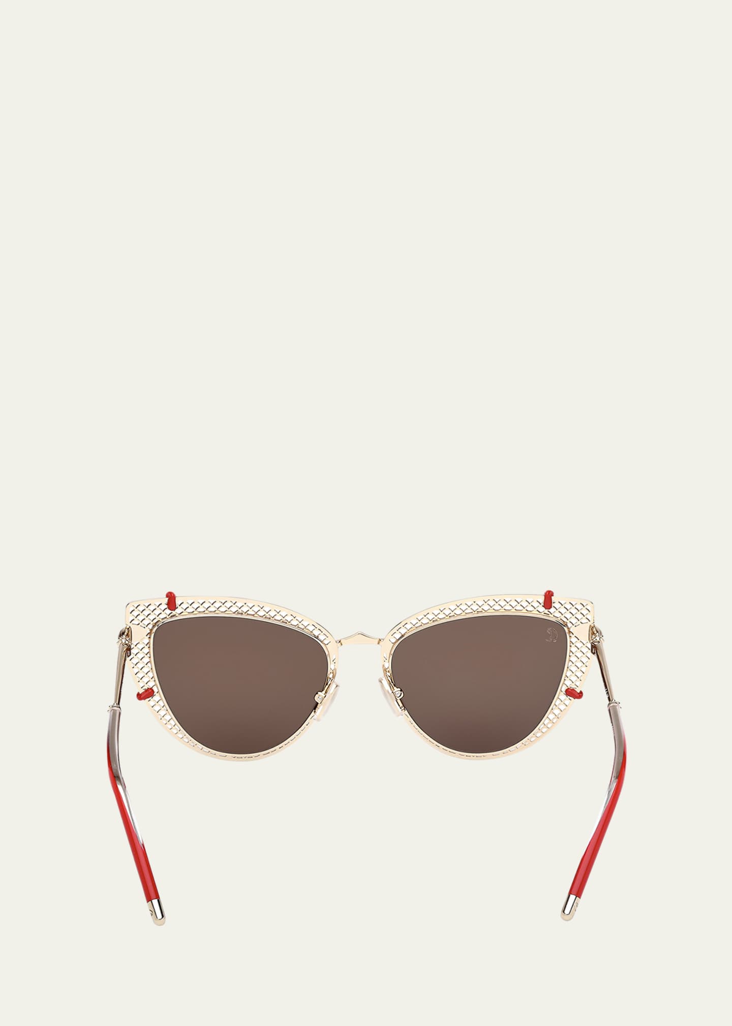 Christian Louboutin Miss Z Metal Cat-Eye Sunglasses Image 5 of 5