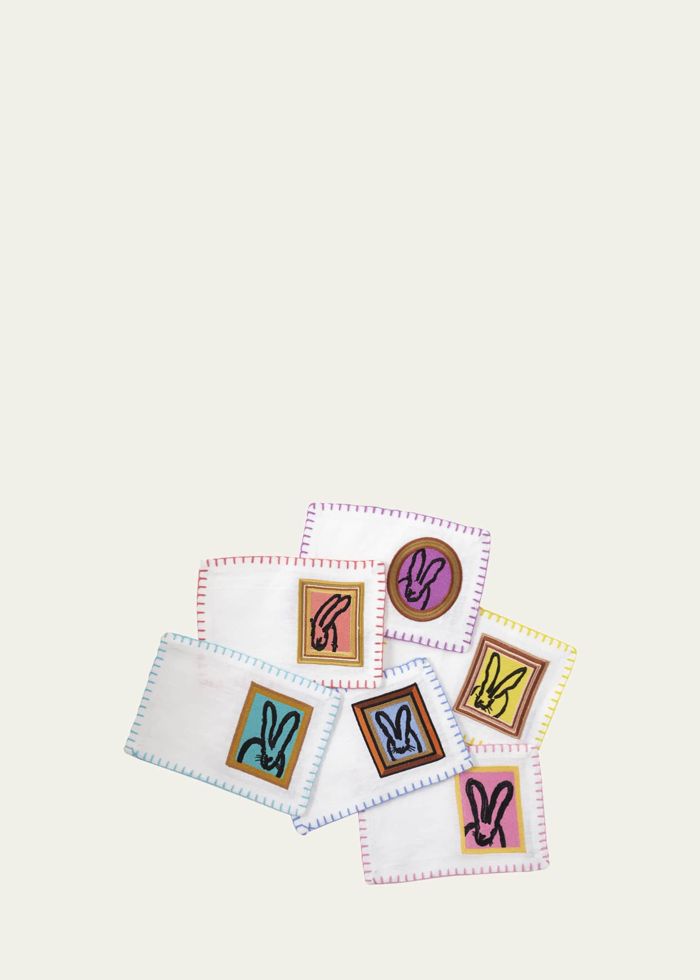 Hunt Slonem Cocktail Napkins - Thumbnail 2