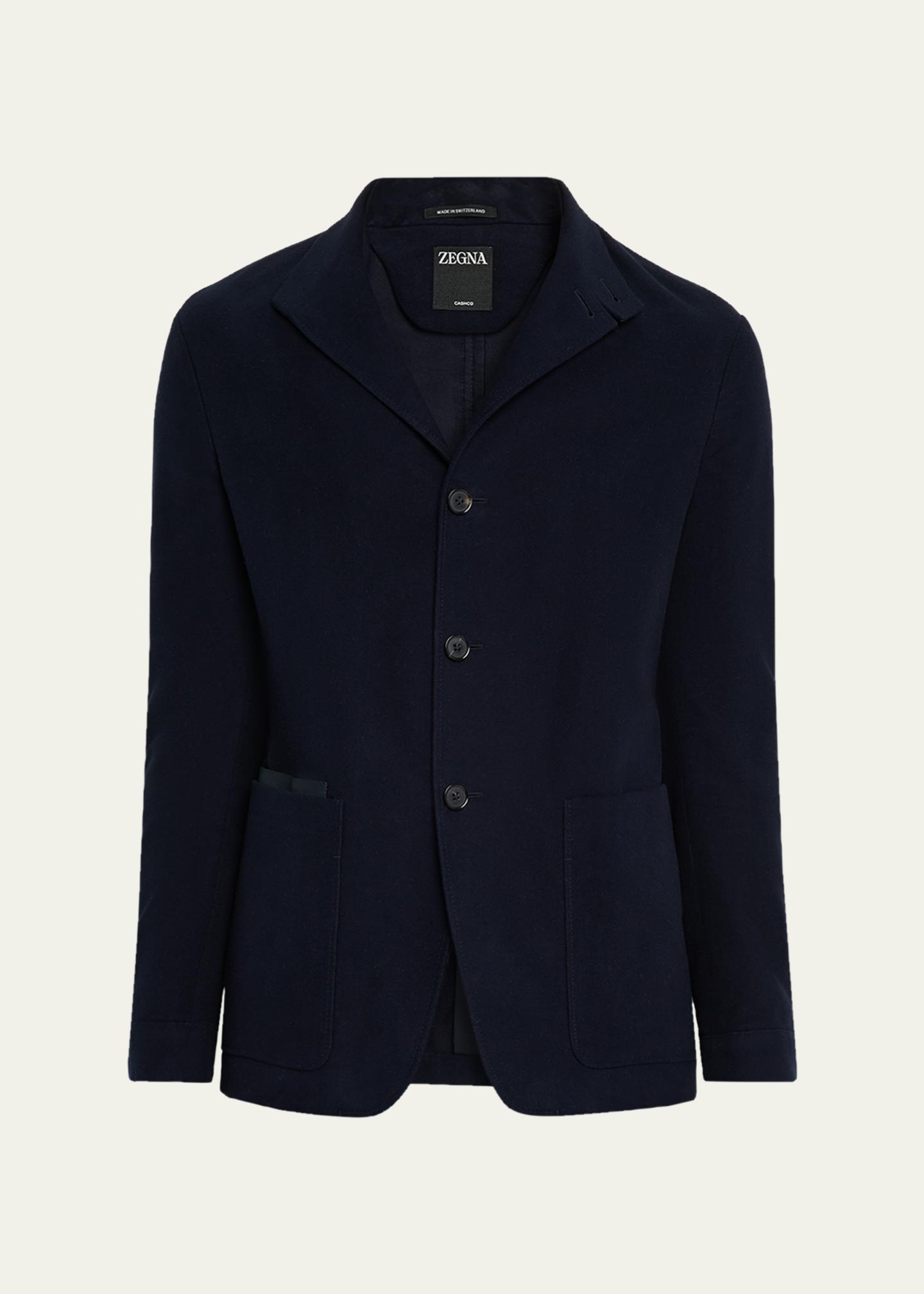 ZEGNA Men's Cashmere Il Conte Chore Jacket - Bergdorf Goodman