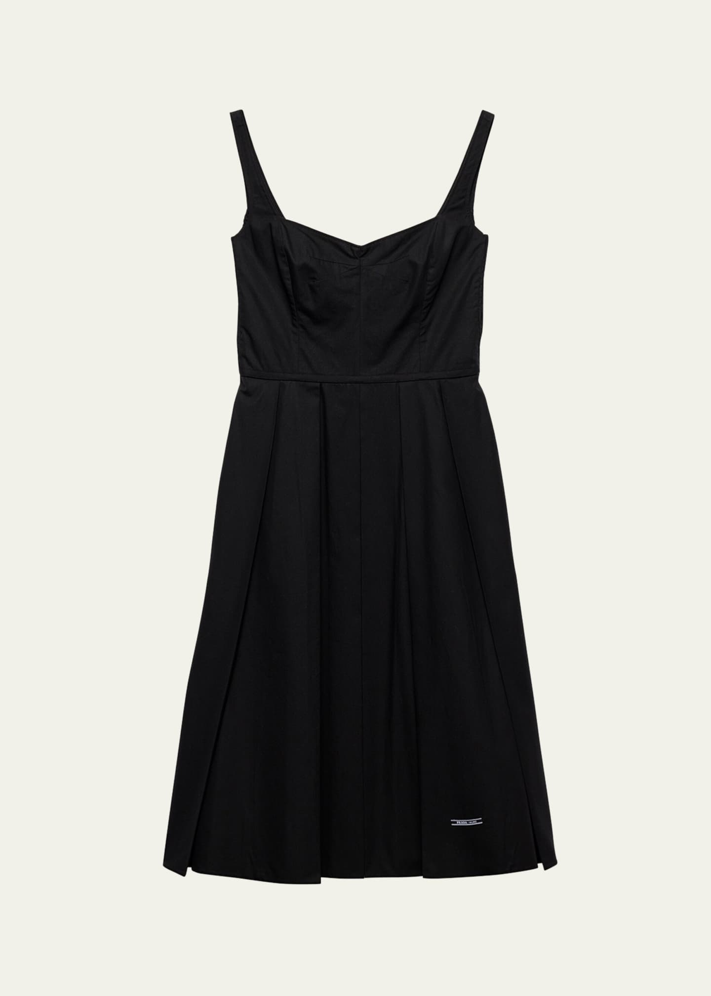 Prada Fit-and-Flare Sleeveless Dress Image 1 of 3