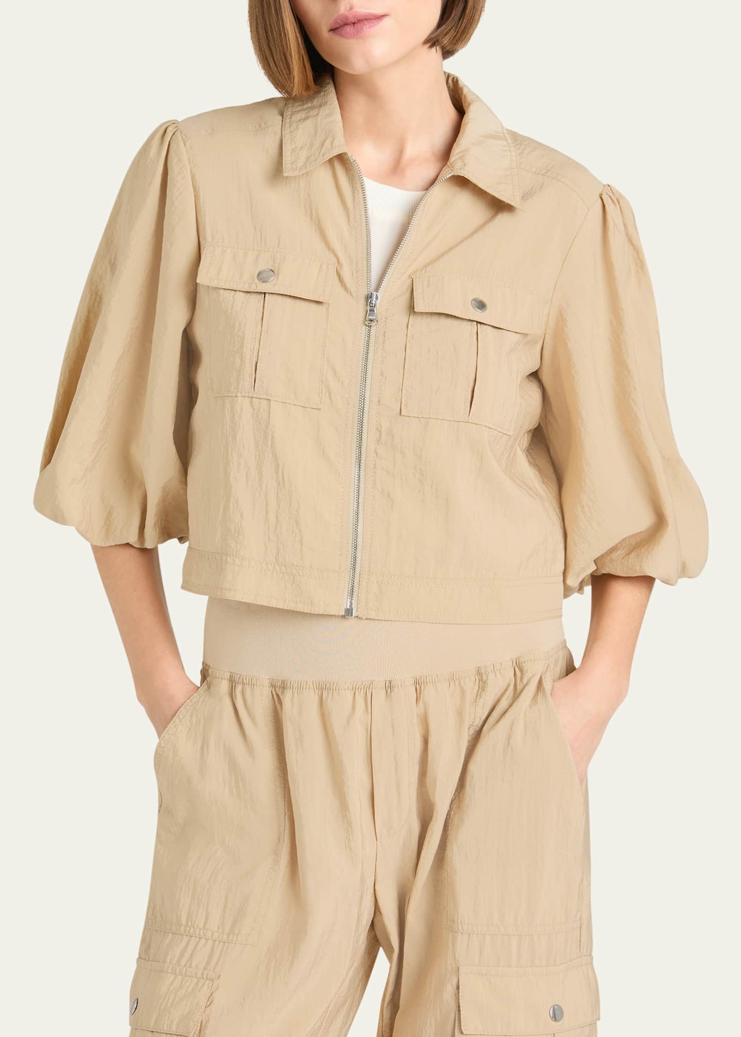 Cinq a Sept Ottie Short-Sleeve Jacket Image 2 of 4
