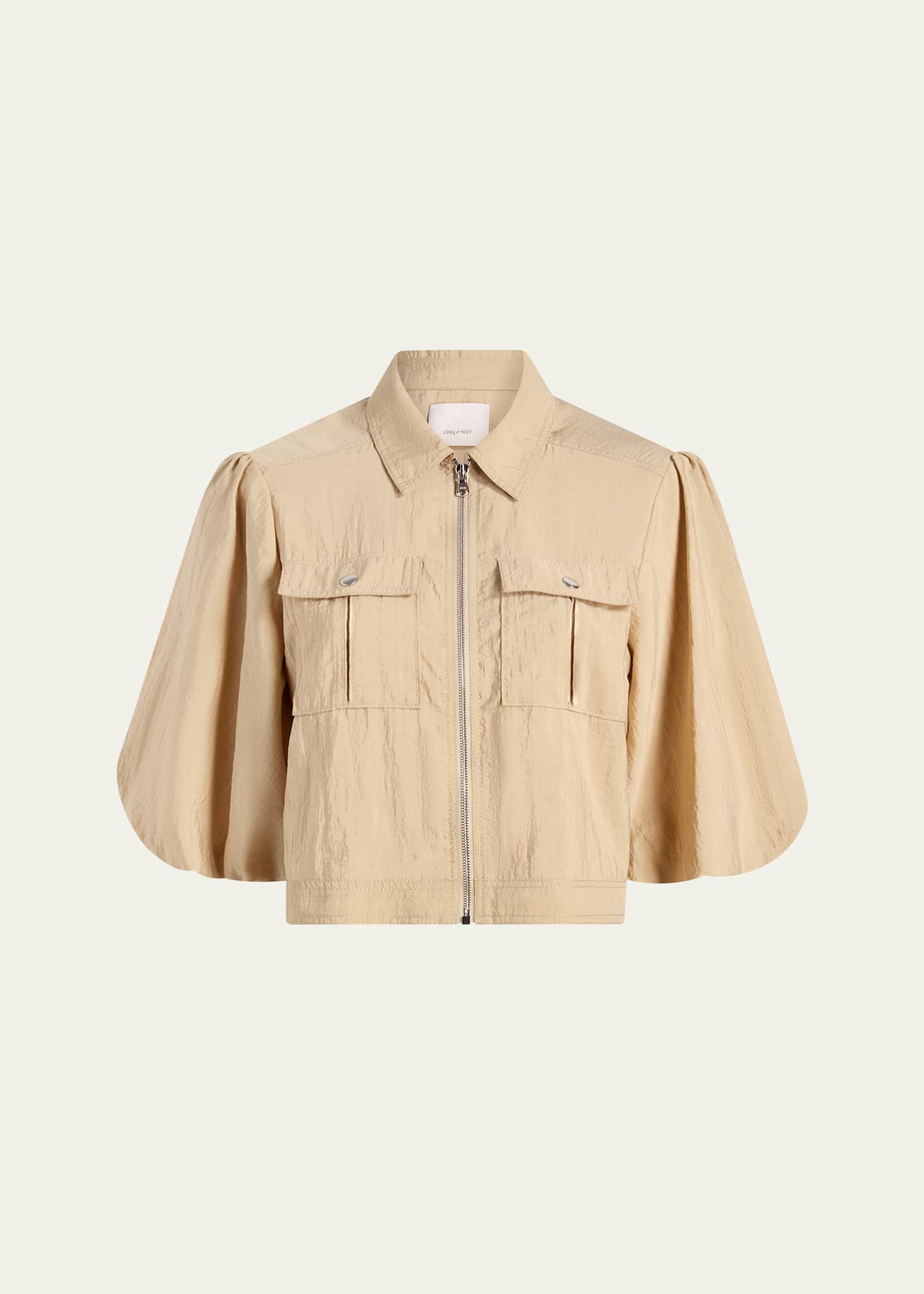 Cinq a Sept Ottie Short-Sleeve Jacket Image 1 of 4