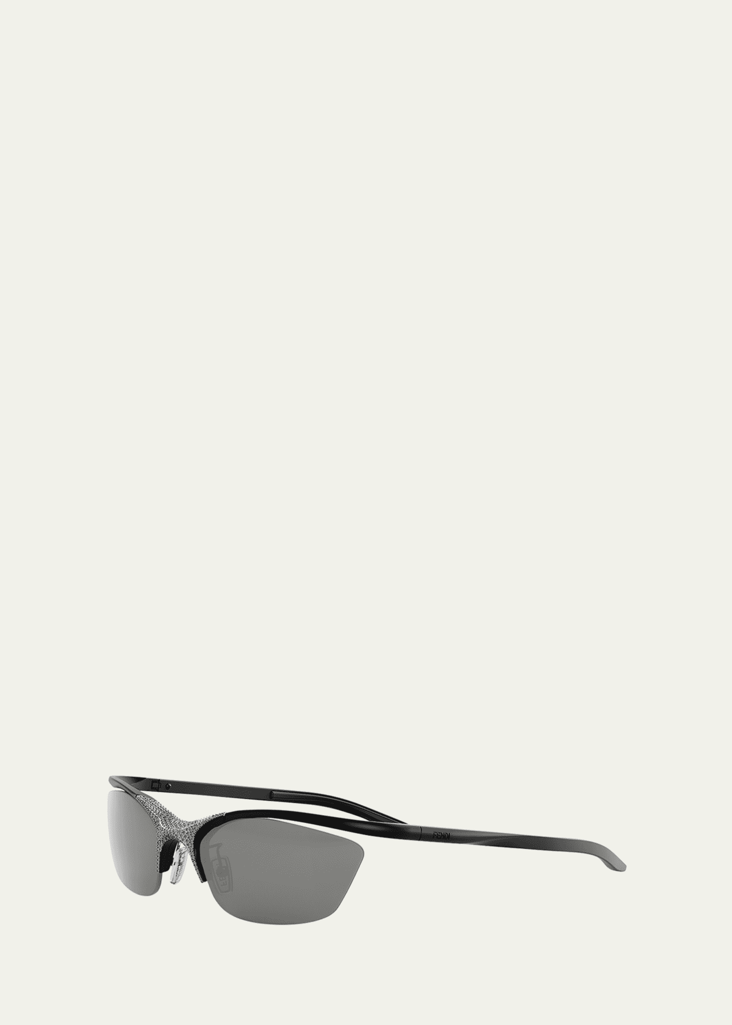 Fendi Signature Crystal Cat-Eye Sunglasses Image 2 of 5