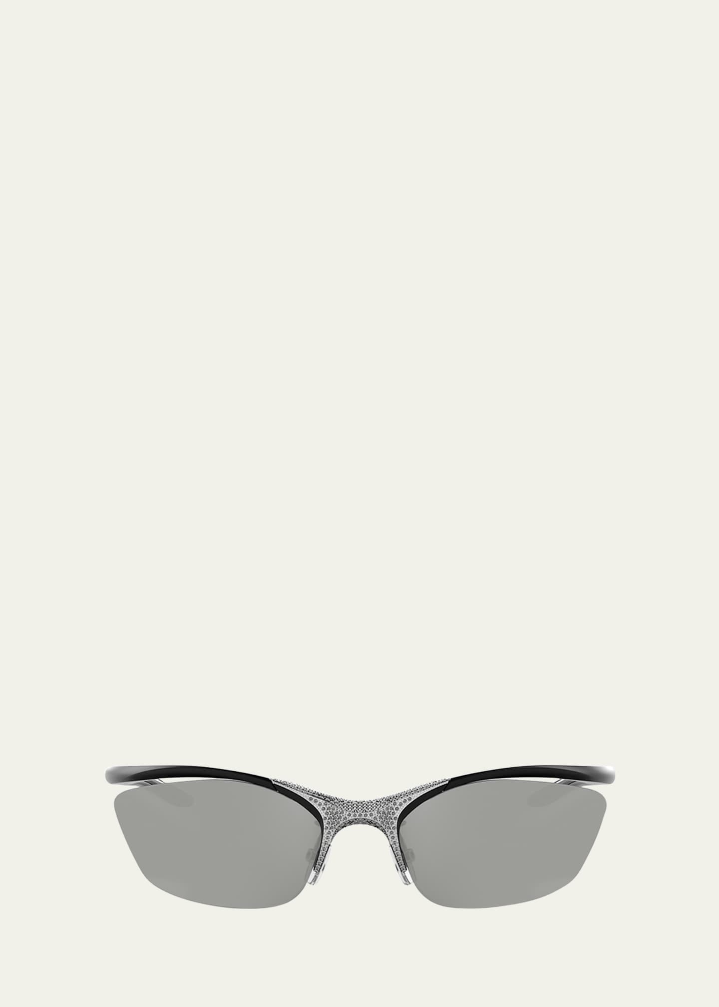 Fendi Signature Crystal Cat-Eye Sunglasses Image 1 of 5