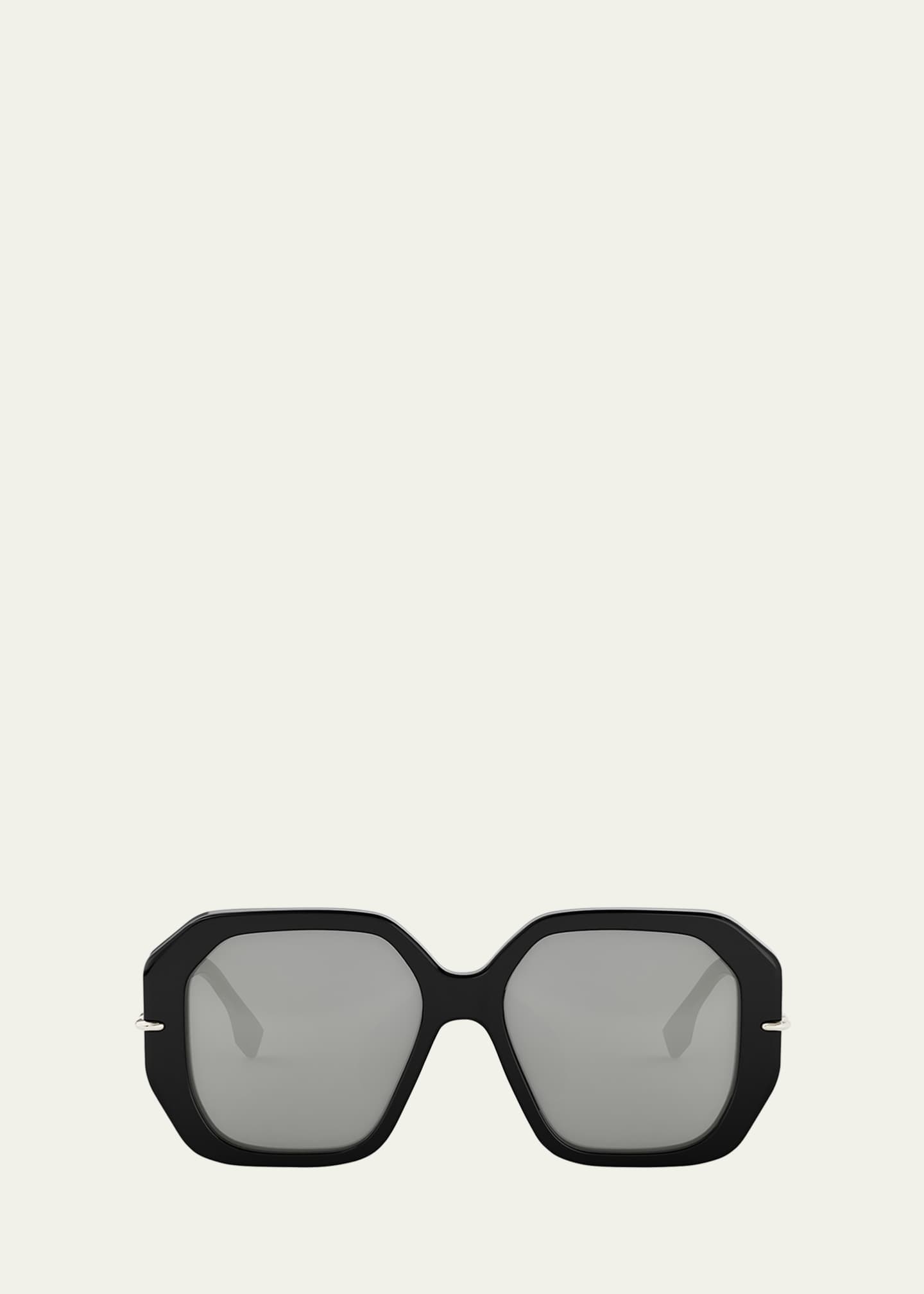 Fendi Selleria Square Acetate Sunglasses Image 1 of 5