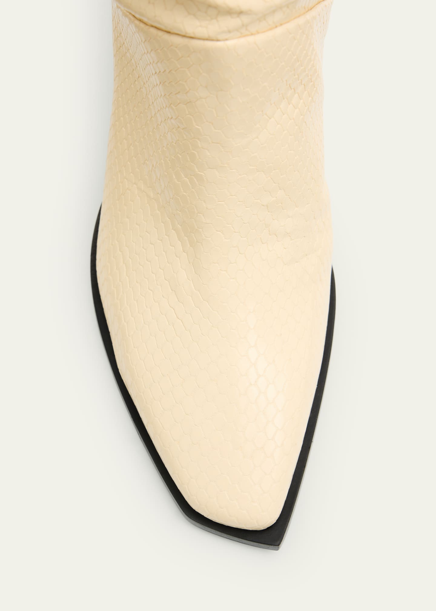 Jimmy Choo Hart 60 Printed Leather Knee Boots Image 4 of 4