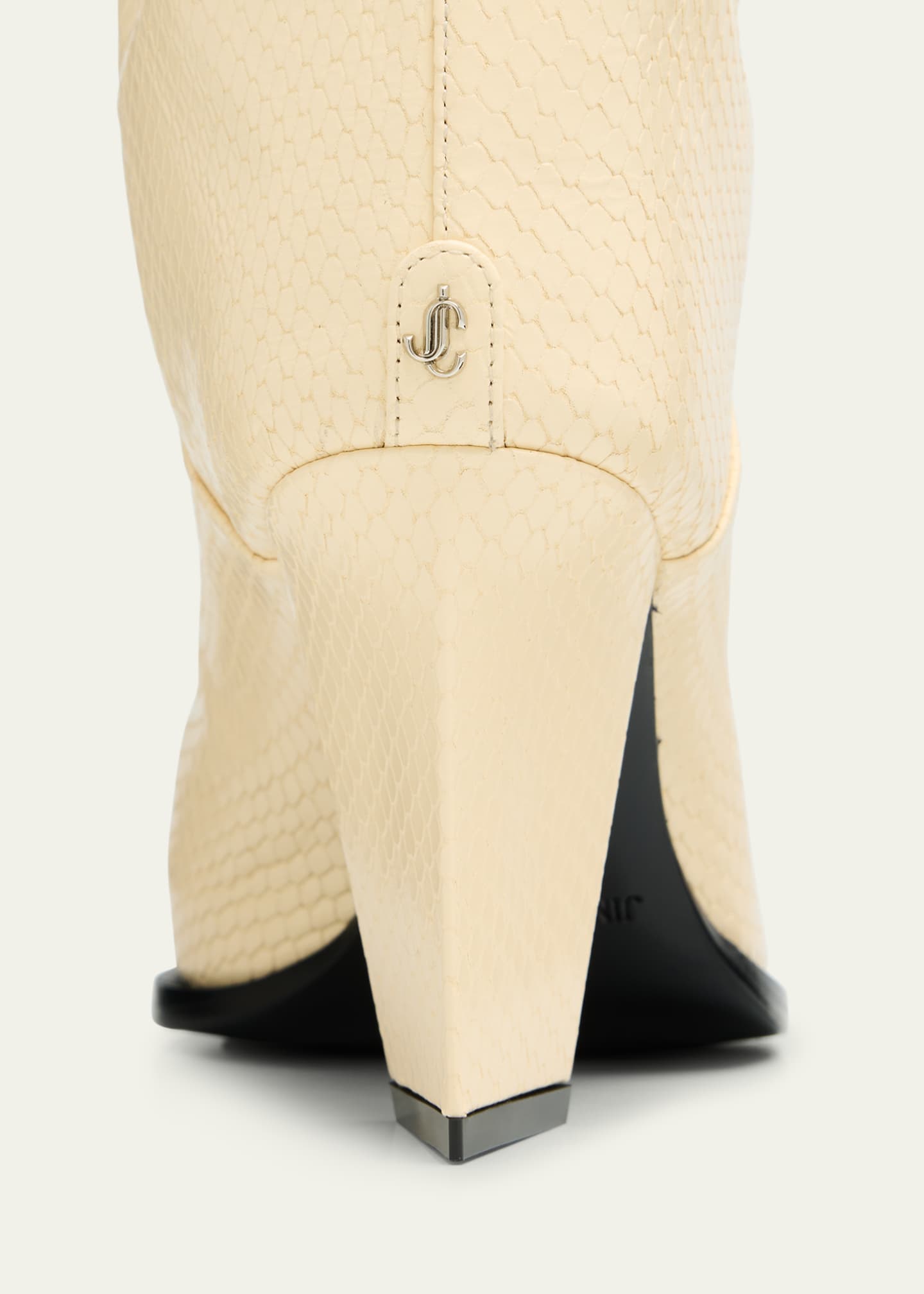 Jimmy Choo Hart 60 Printed Leather Knee Boots Image 3 of 4