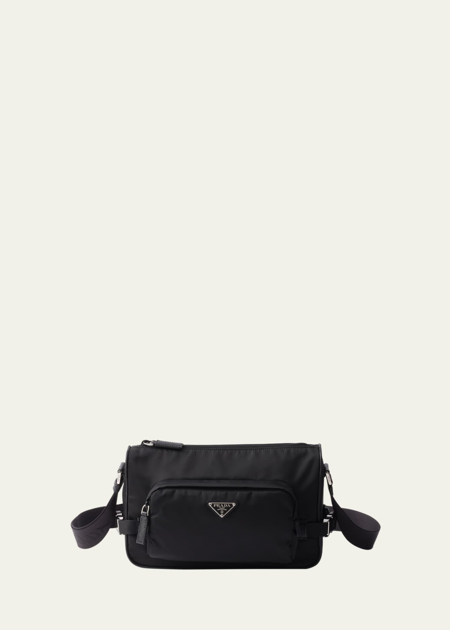 Prada Men's Re-Nylon Crossbody Bag Image 1 of 3
