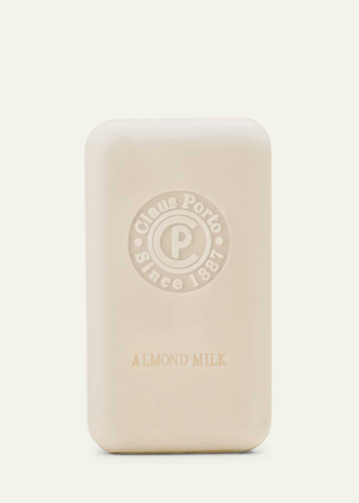 Claus Porto Double Almond Milk Wax Sealed Soap Bar, 5.3 oz. Image 2 of 2