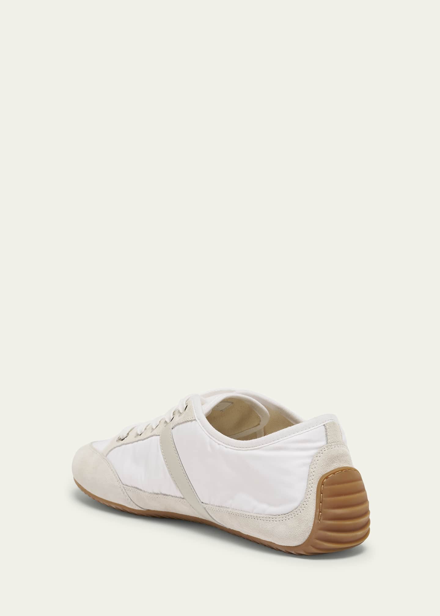 Givenchy Men's Slim Nylon and Suede Low-Top Sneakers