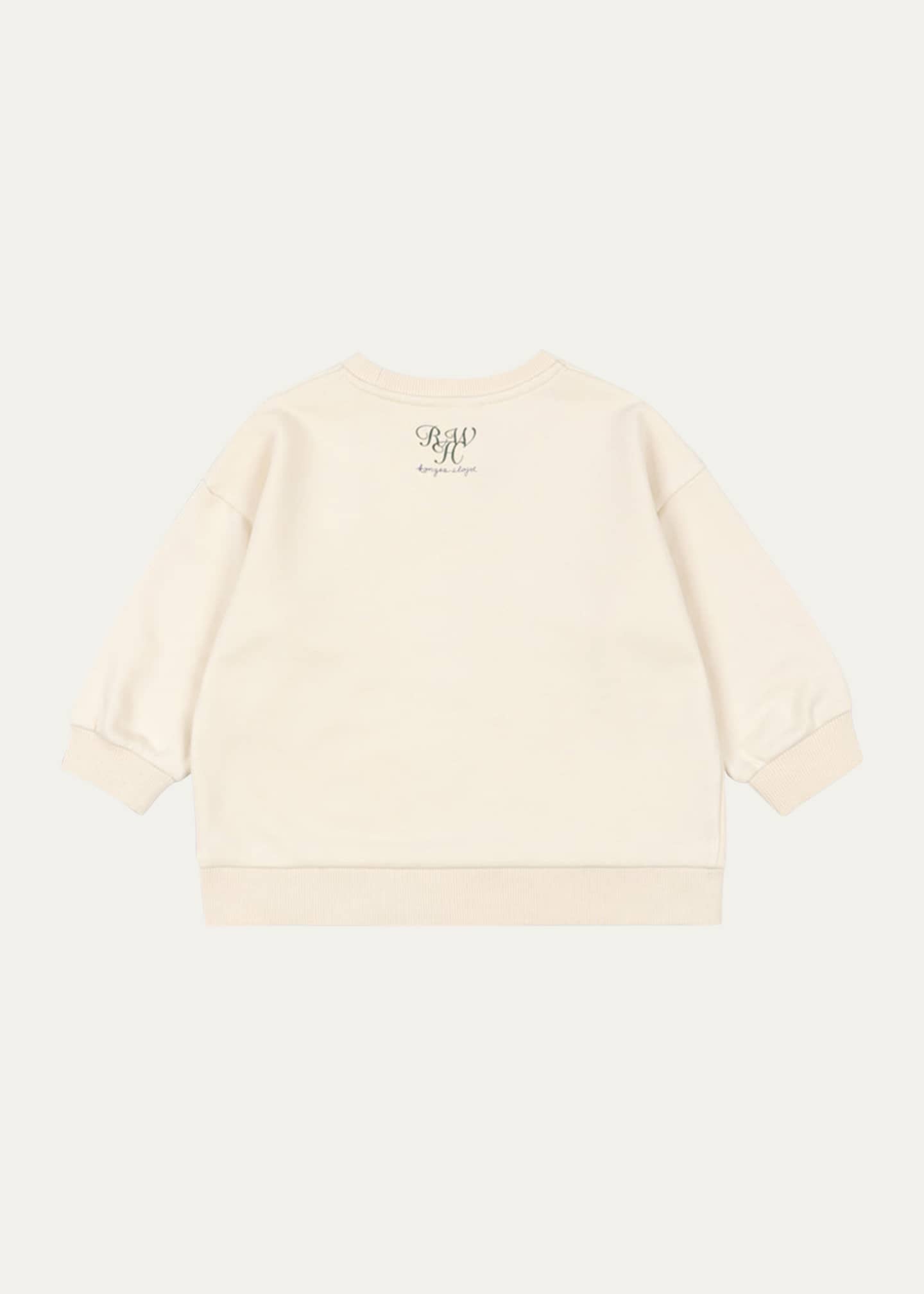 Konges Slojd Rosie H-W x Kid's Roller Sweatshirt, Size 12M-8 Image 2 of 2