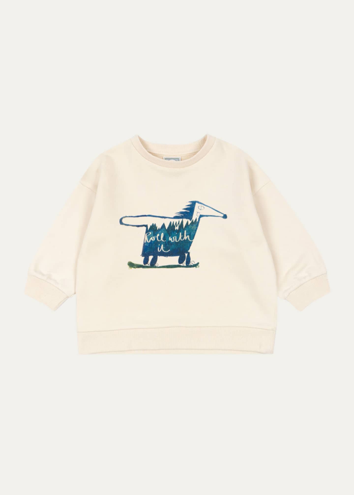 Konges Slojd Rosie H-W x Kid's Roller Sweatshirt, Size 12M-8 Image 1 of 2
