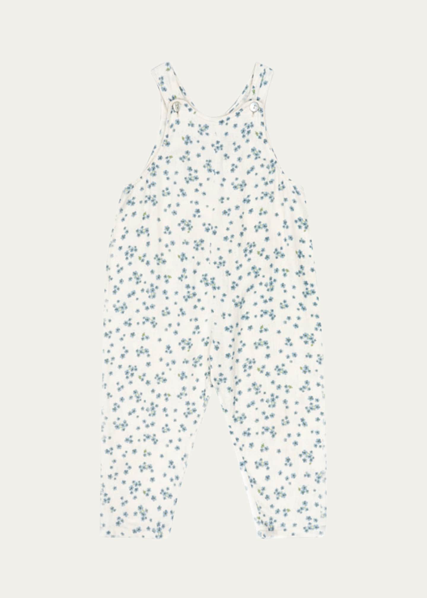 Konges Slojd Rosie H-W x Girl's Mioblu Overalls, Size 12M-6 Image 1 of 2