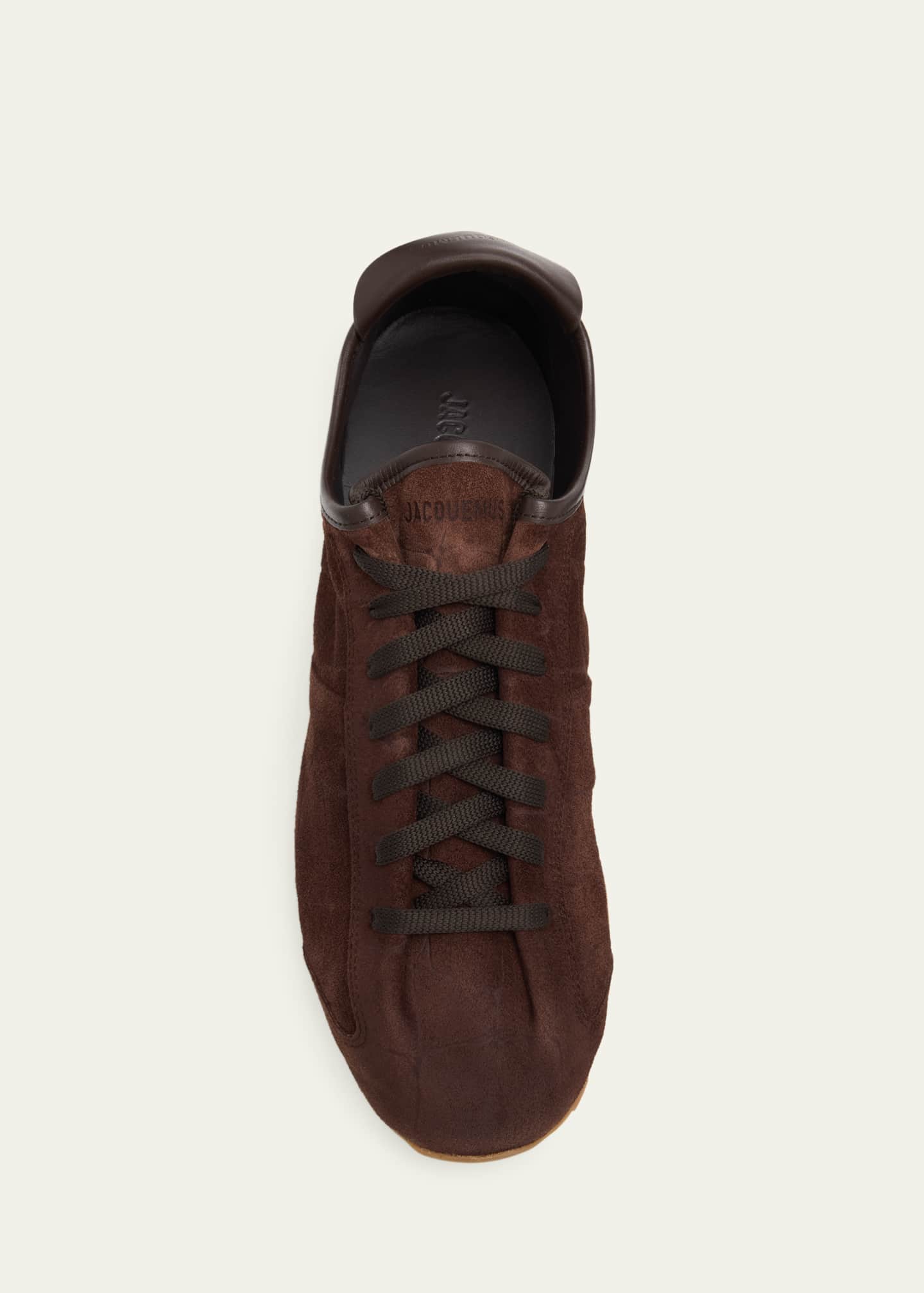 JACQUEMUS スニーカー メンズ Jacquemus Men's The Tennis Suede & Nylon Sneakers | Neiman Marcus