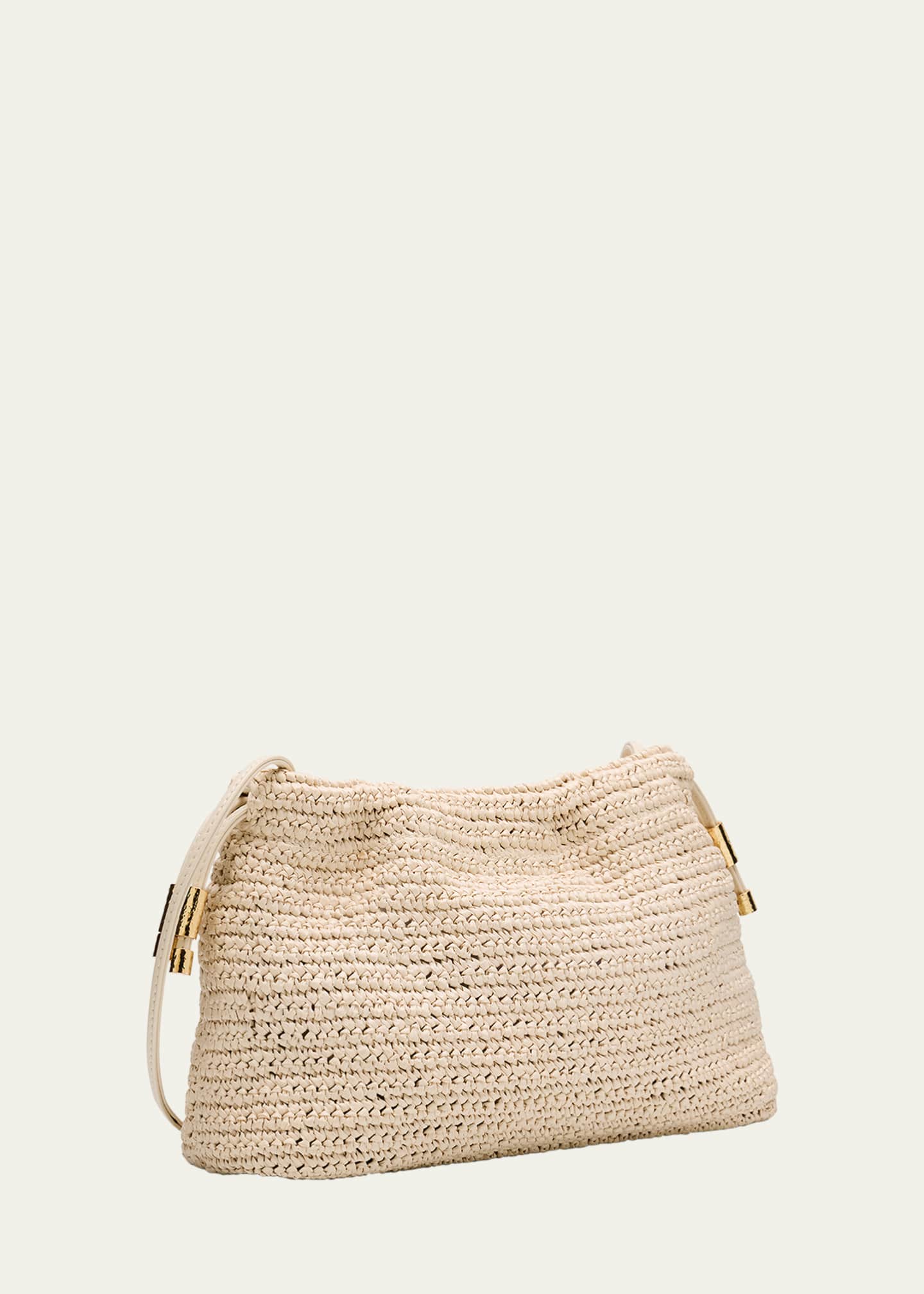 Ulla Johnson ハンドバッグ Charlotte Crossbody - Desert Exotic Python Embossed Leather
