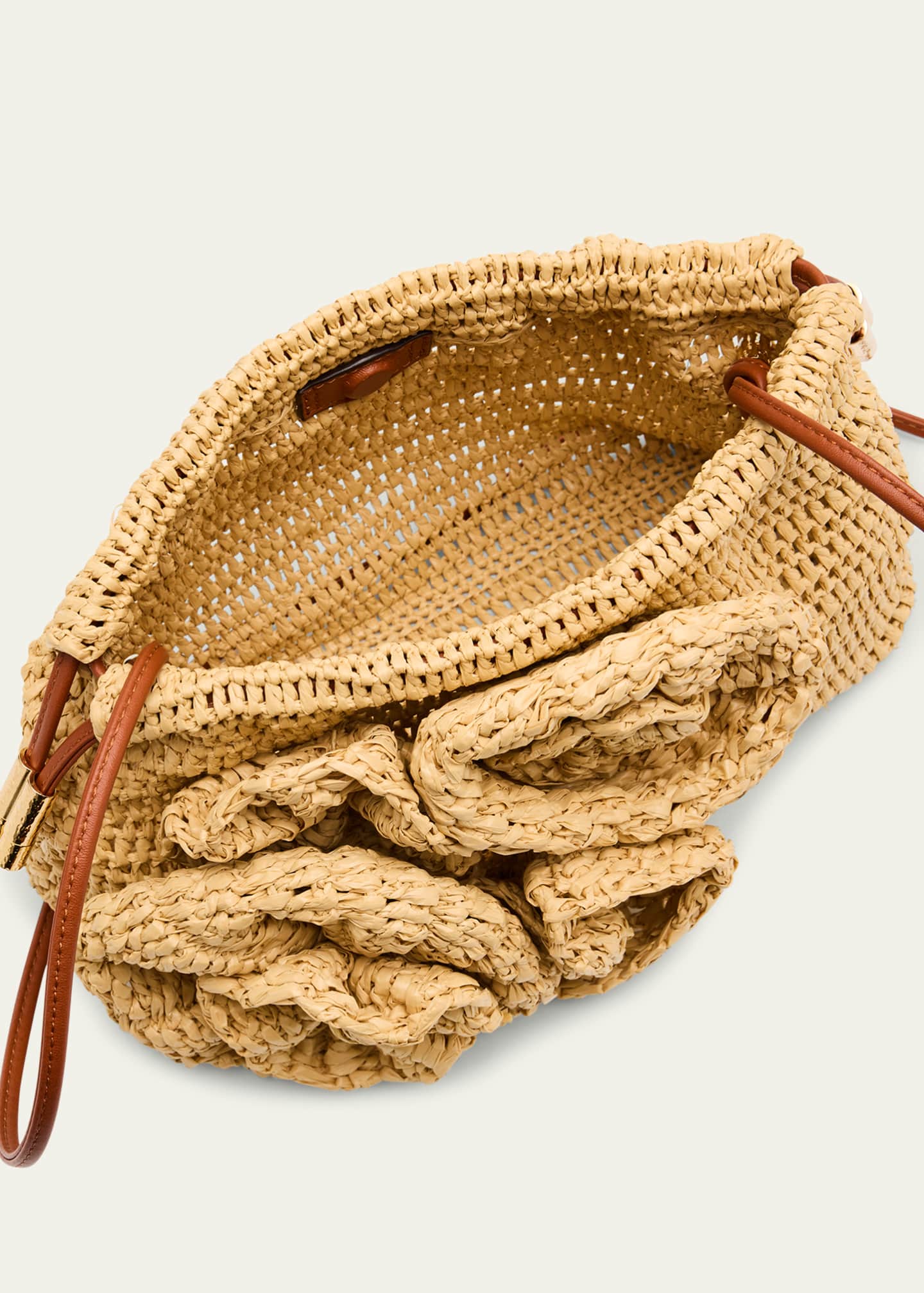 Lali Floral Crochet Pouch Clutch Bag