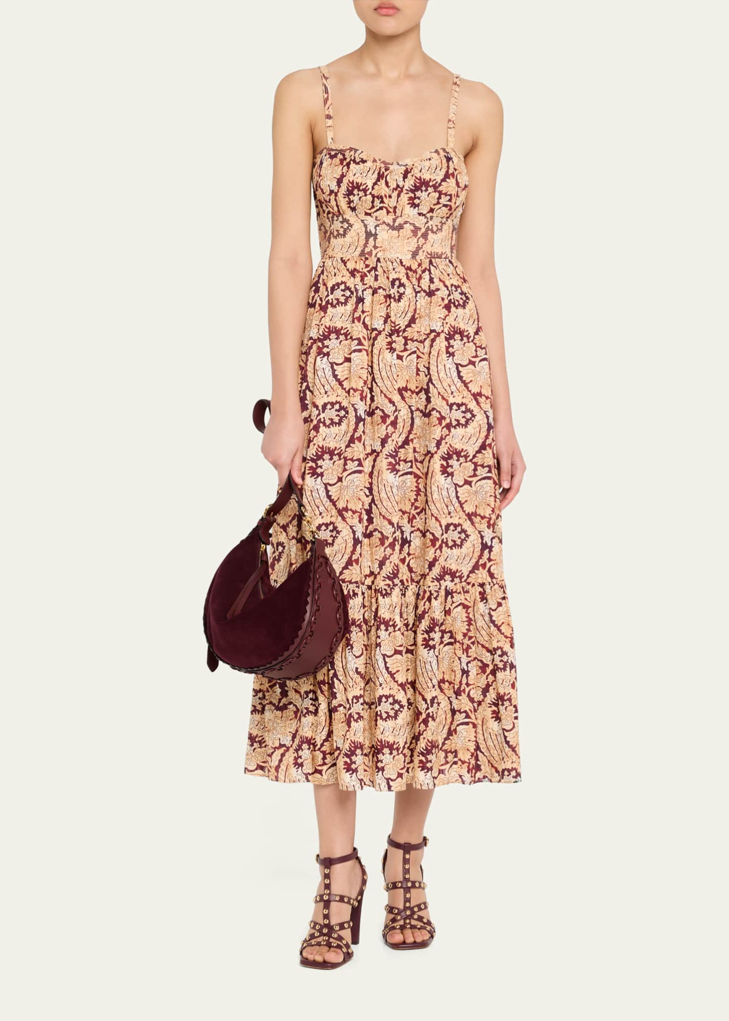 Ulla Johnson Twyla Small Suede Hobo Bag Image 5 of 6