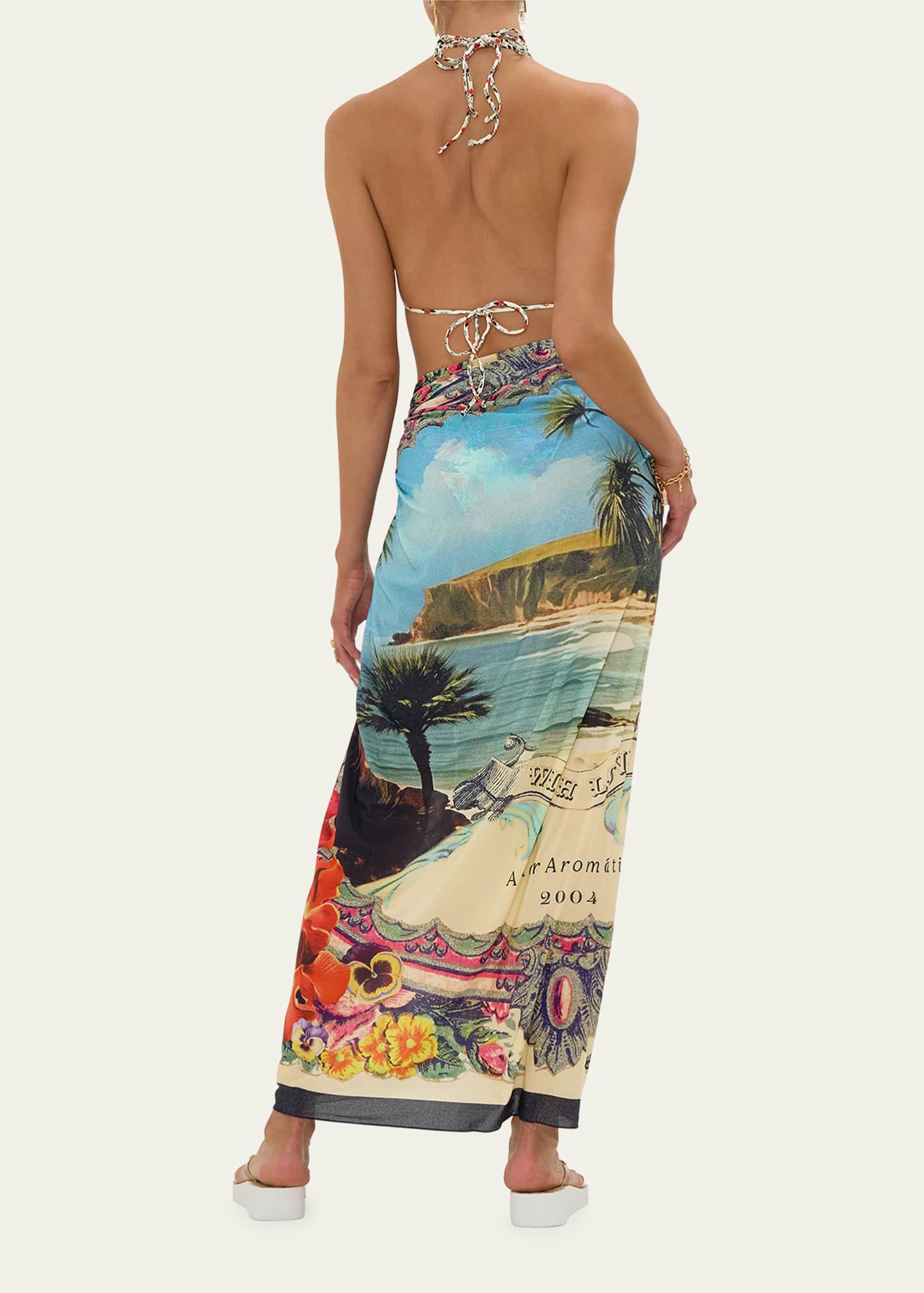 Camilla Bathing Bombshell Long Sarong Coverup Image 3 of 4