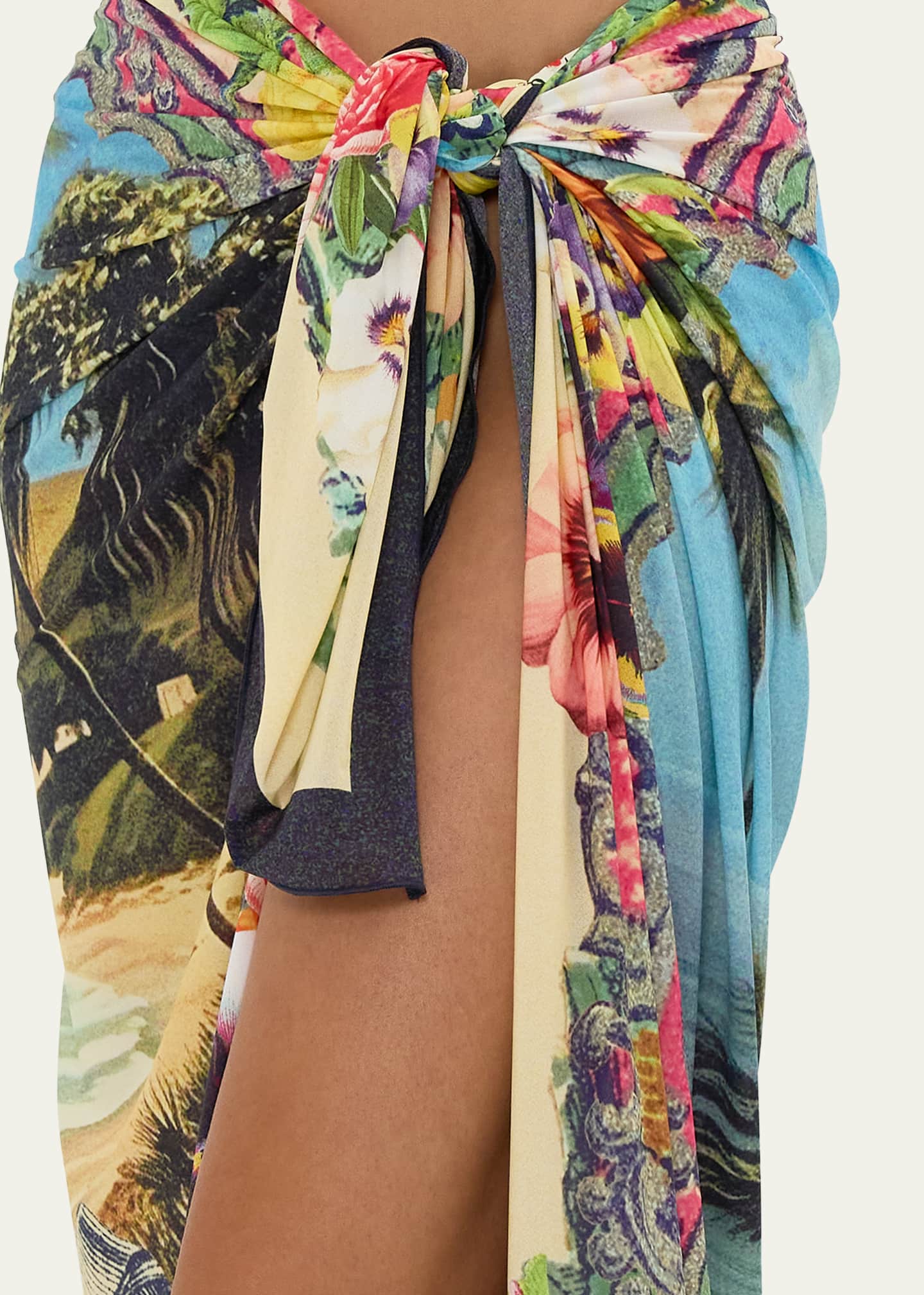 Camilla Bathing Bombshell Long Sarong Coverup Image 4 of 4