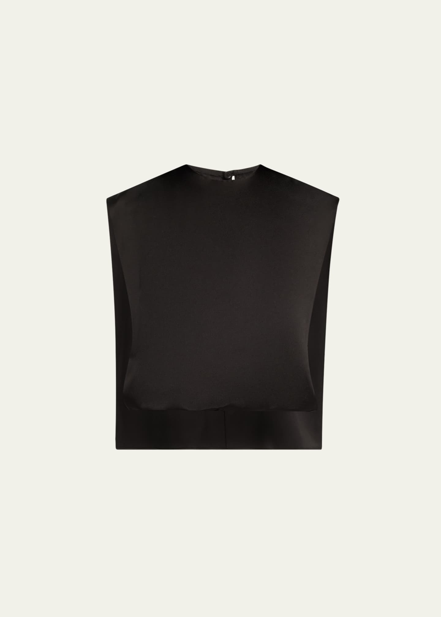 Heirlome Athena Satin Sleeveless Cape Top Image 1 of 5