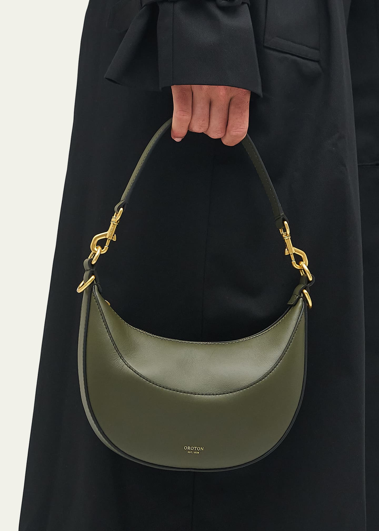 Oroton Florence Small Leather Shoulder Bag Image 2 of 5