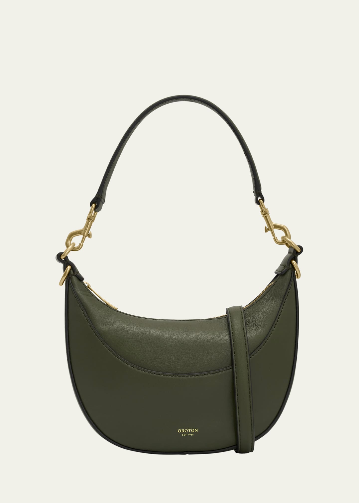 Oroton Florence Small Leather Shoulder Bag Image 1 of 5