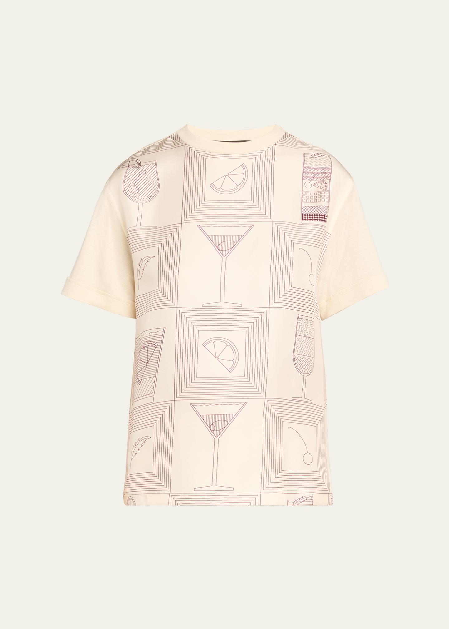 Loro Piana Mazzorbo Short-Sleeve Silk Cotton T-Shirt - Bergdorf 