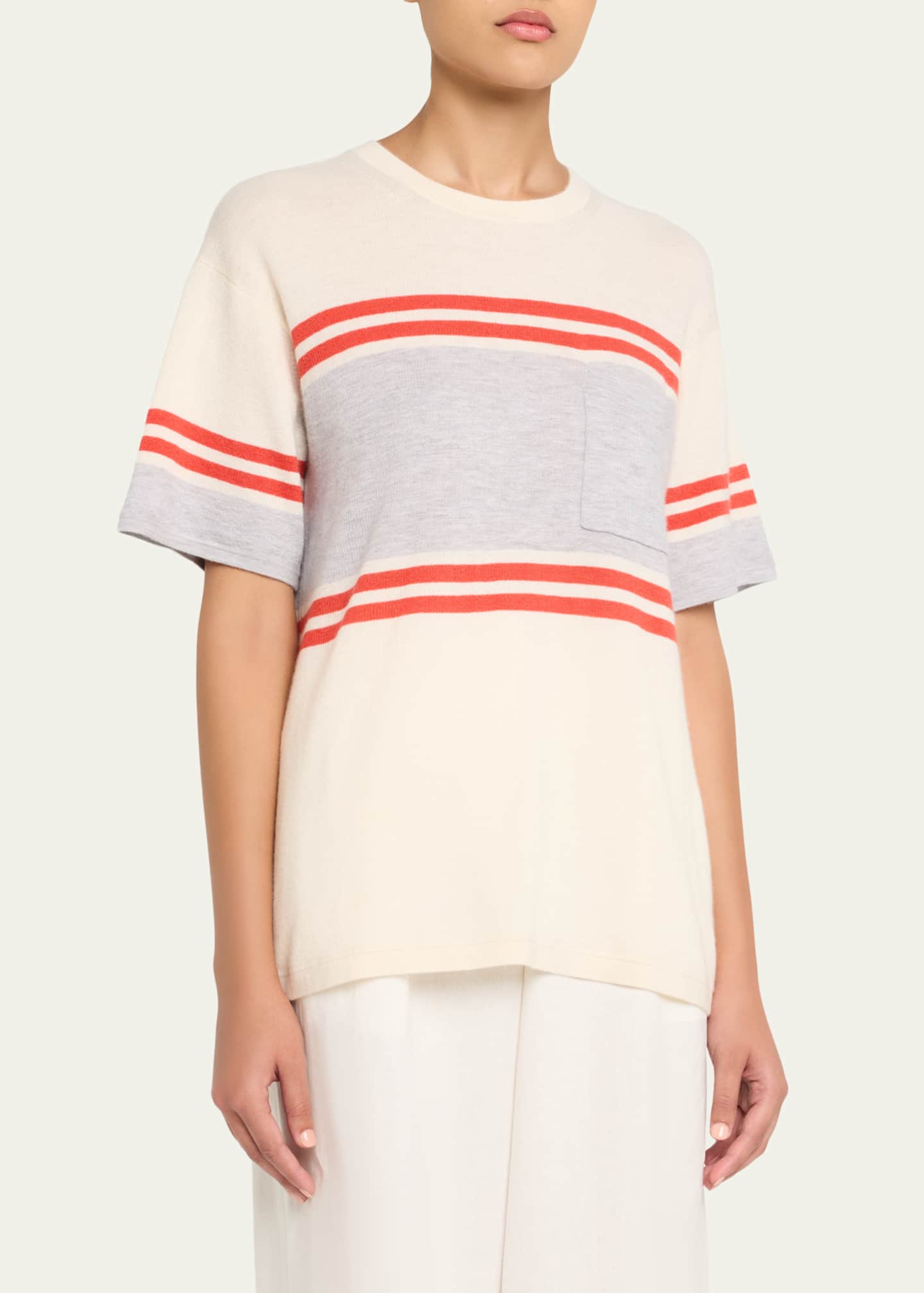 TWP Engineered Stripe Big Boy Tee Image 4 of 5