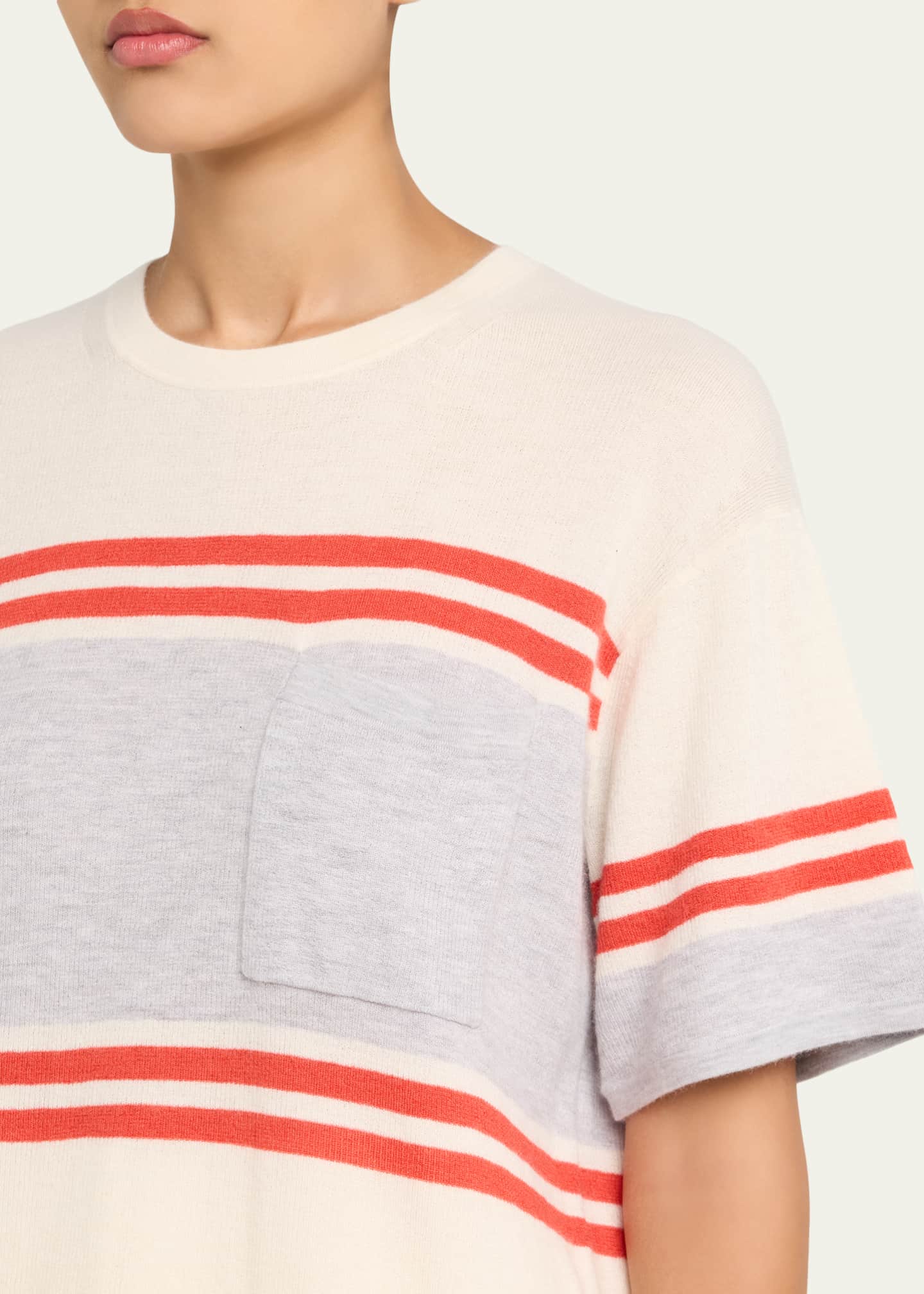 TWP Engineered Stripe Big Boy Tee Image 5 of 5