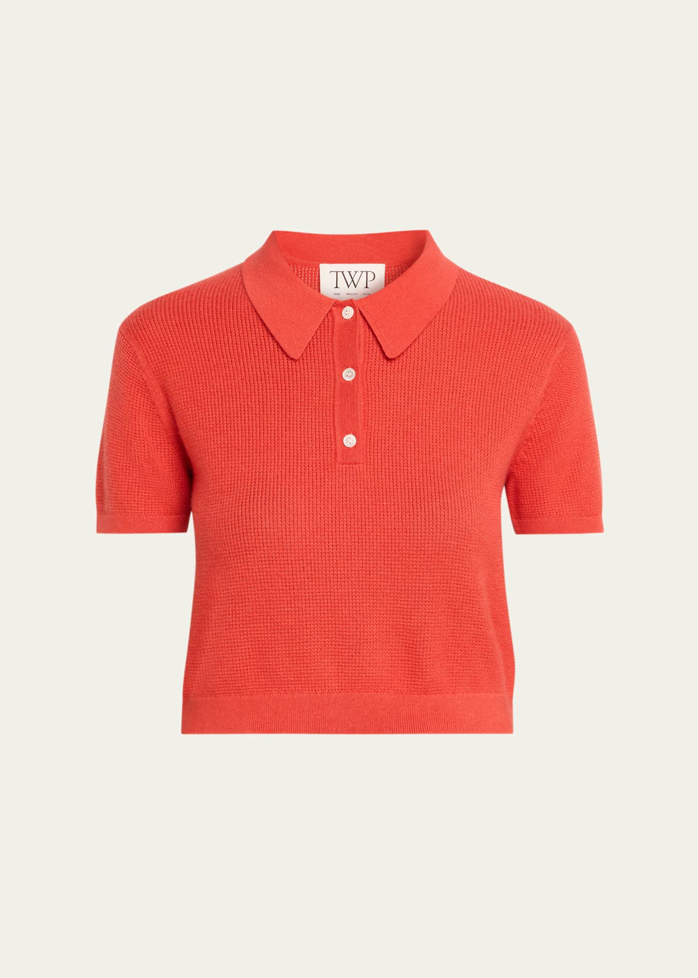 TWP Thermal Cashmere Polo Image 1 of 5