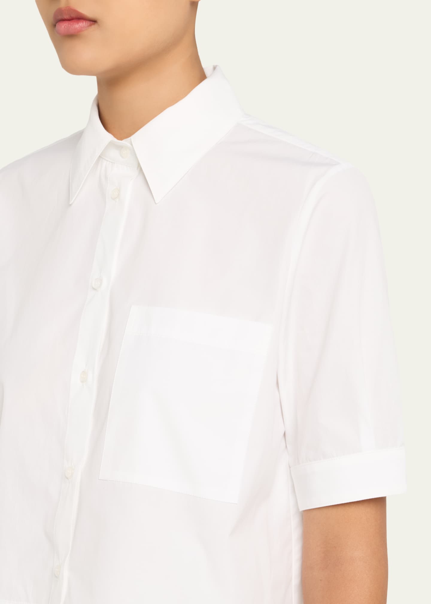 TWP Short Lived Button-Front Shirt Image 5 of 5