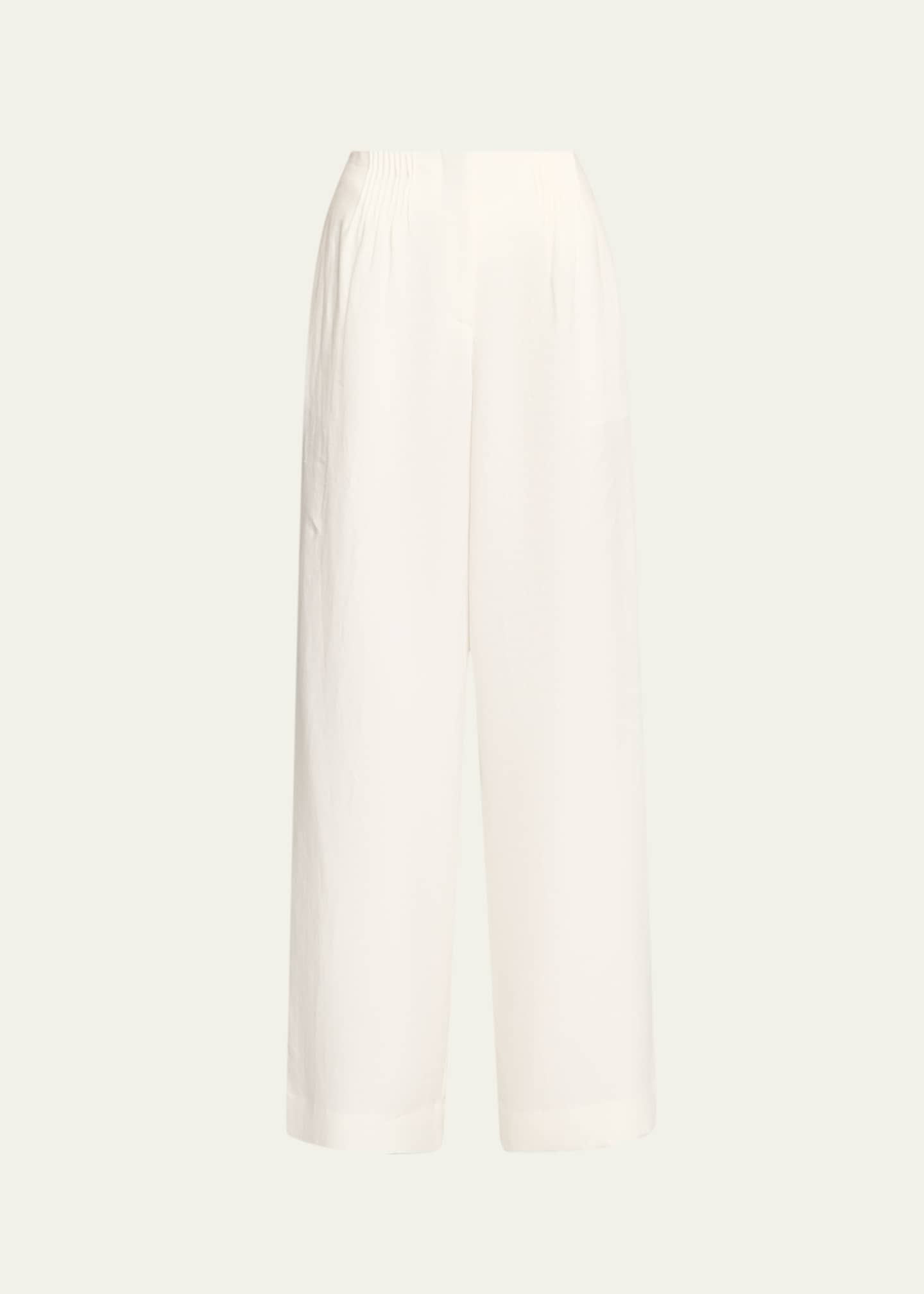 TWP Mini Pleat Trousers Image 1 of 5