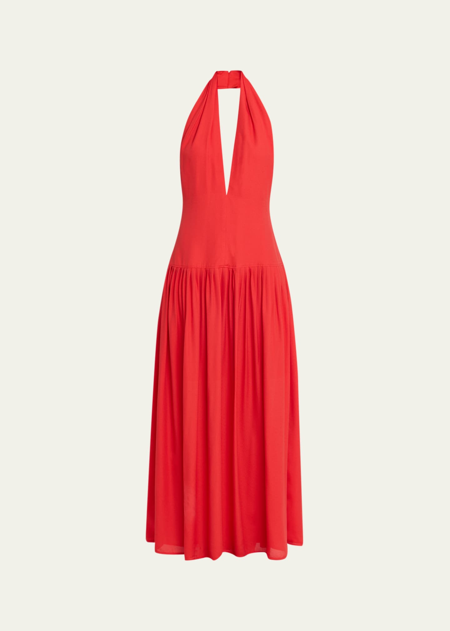 proenza halter dress Meryl Halter Maxi Dress