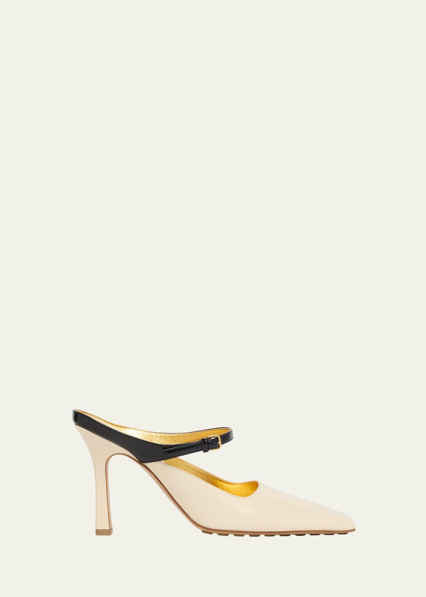 Bottega Veneta Nappa Leather Mary Jane Pumps Image 1 of 6