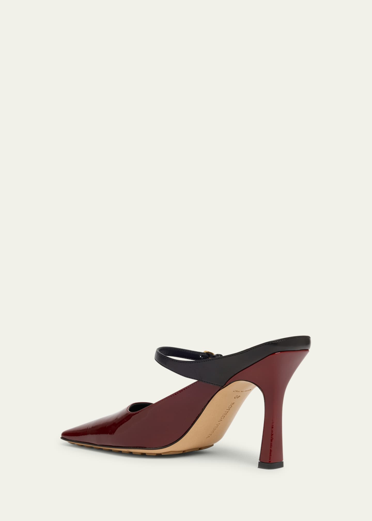 Bottega Veneta Patent Leather Mary Jane Pumps Image 4 of 6