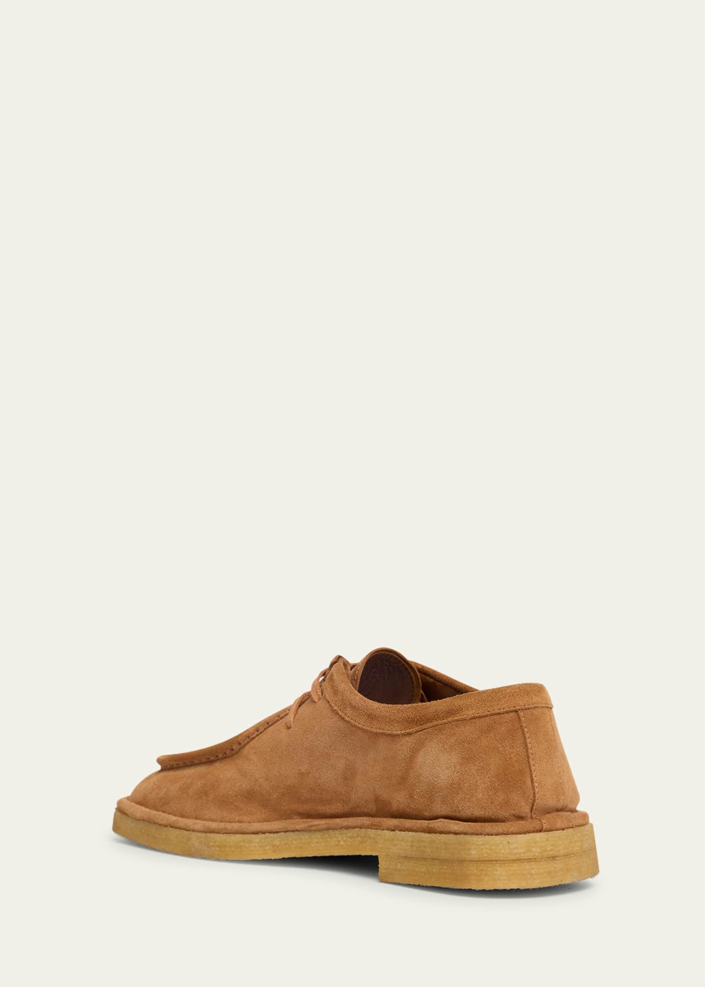 Bottega Veneta Daddy Derby Suede Wallabee Booties Image 4 of 6