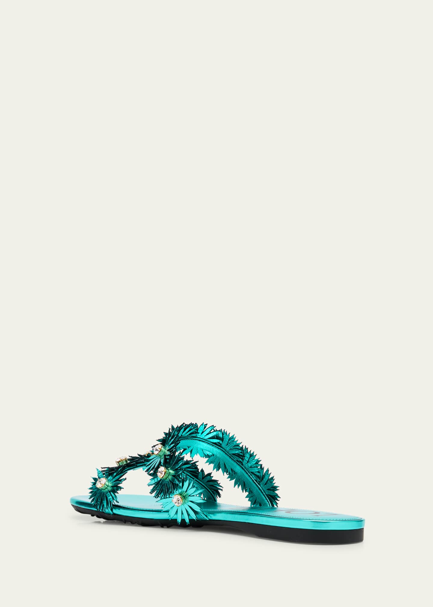 Loewe Petal Flower Crystal Sandals Image 4 of 6