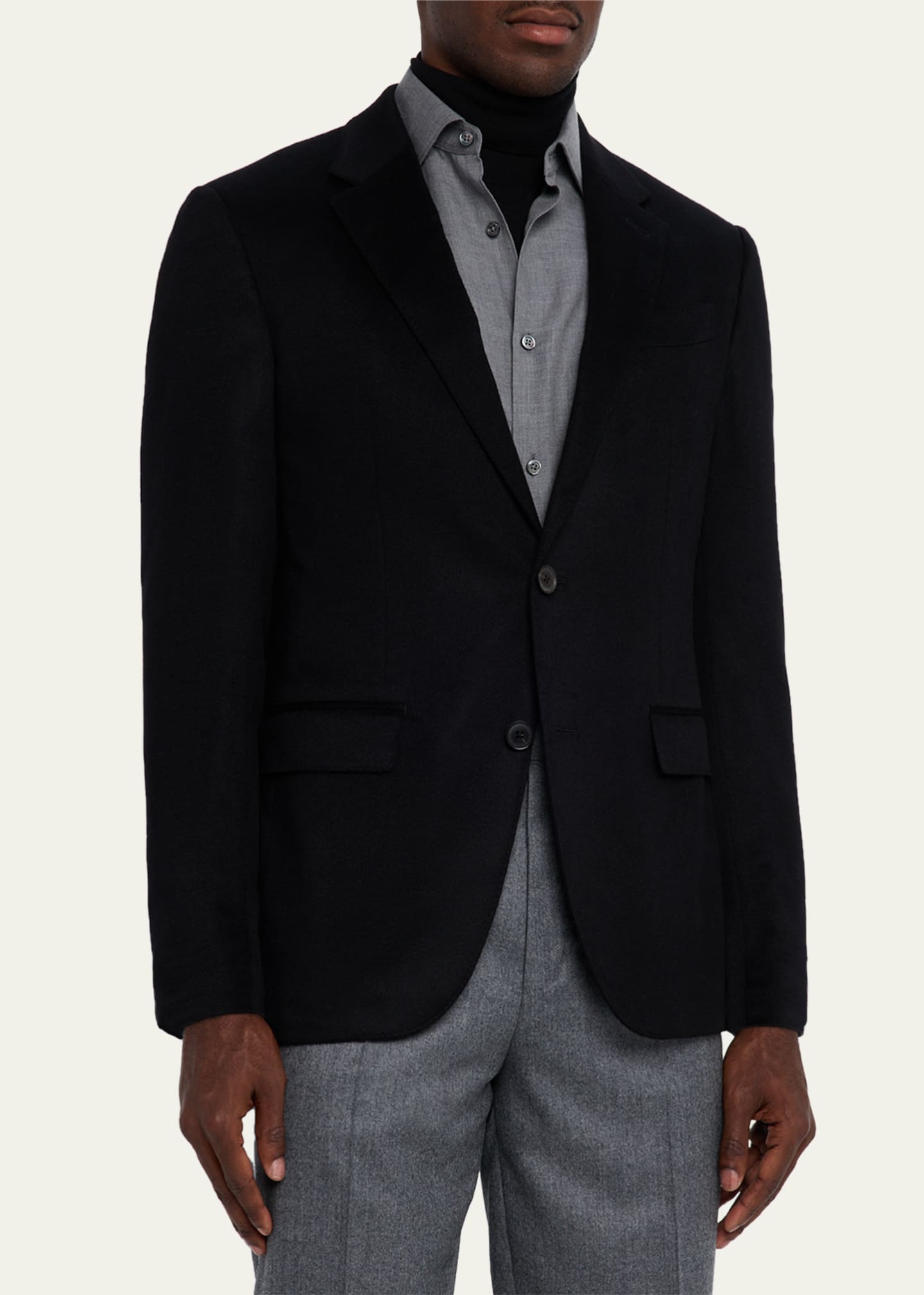 ZEGNA Men's Oasi Cashmere Single-Breasted Blazer - Bergdorf Goodman