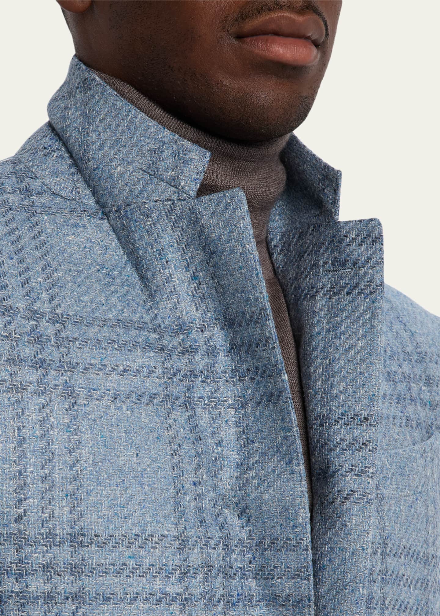 ZEGNA Men's Maxi-Plaid Woven Patch-Pocket Sport Coat - Bergdorf